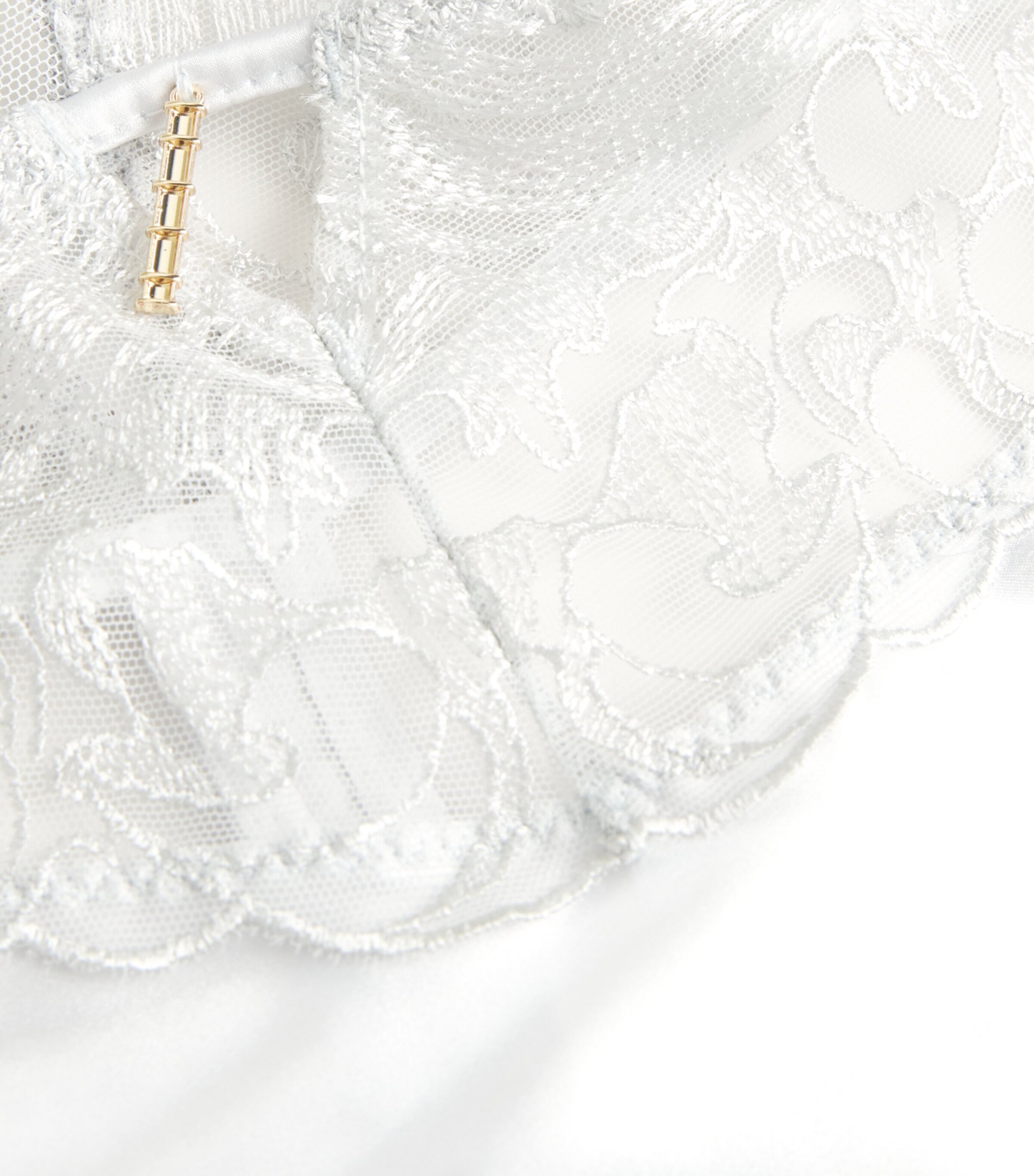 Lace-Trim Tanga Briefs ARCTIC BLUE Image 4