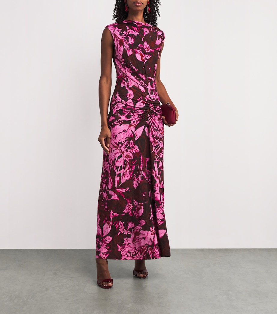 Floral Acacia Midi Dress SANGRIA BOTANICAL Image 2