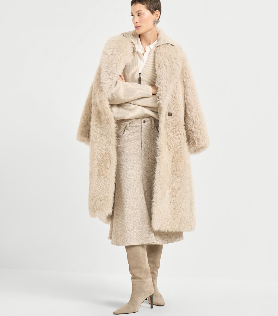 Cashmere Quarter-Zip Sweater C9731 Image 4