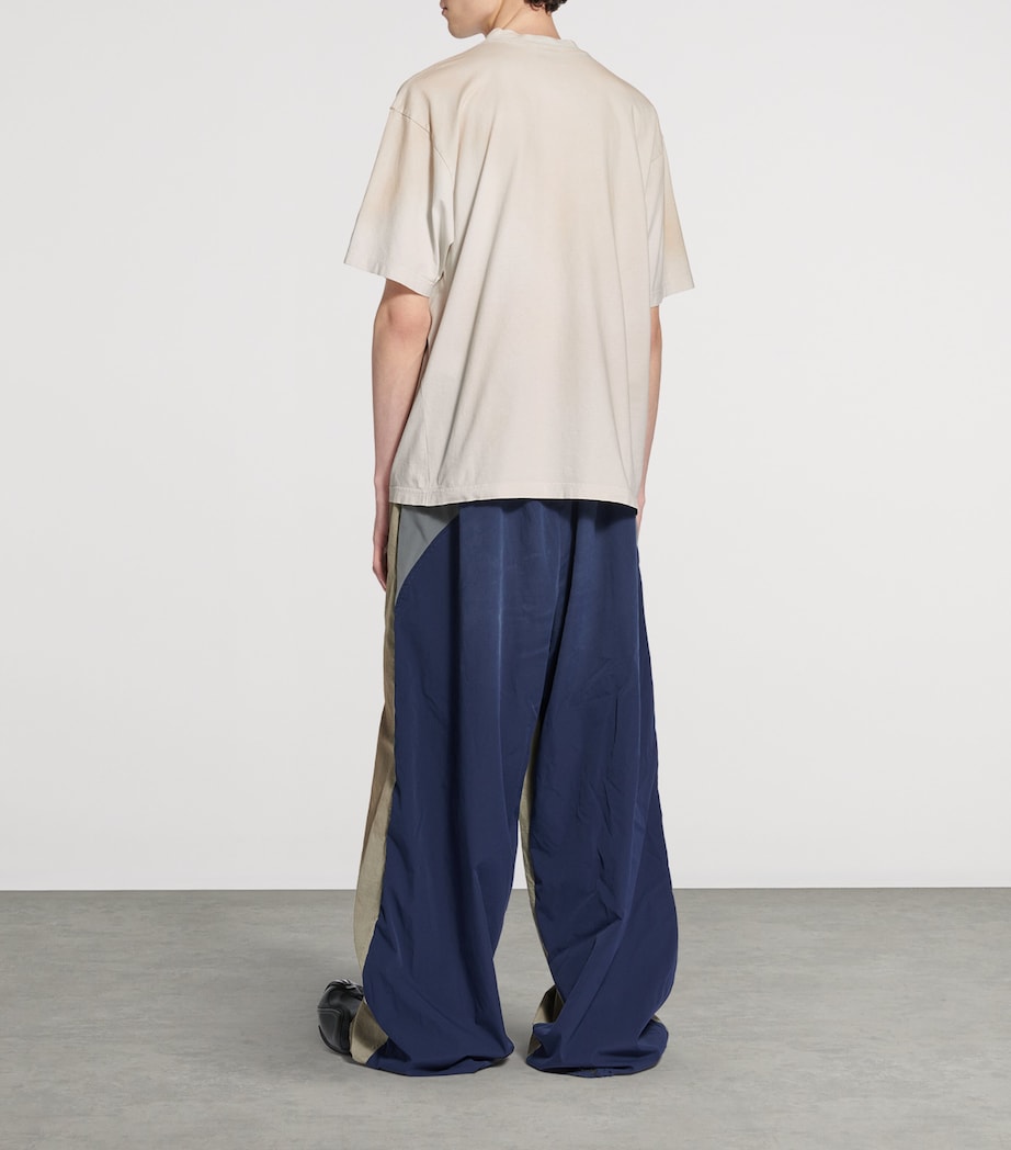 Oversized Cotton Printed T-Shirt 9012 Image 5