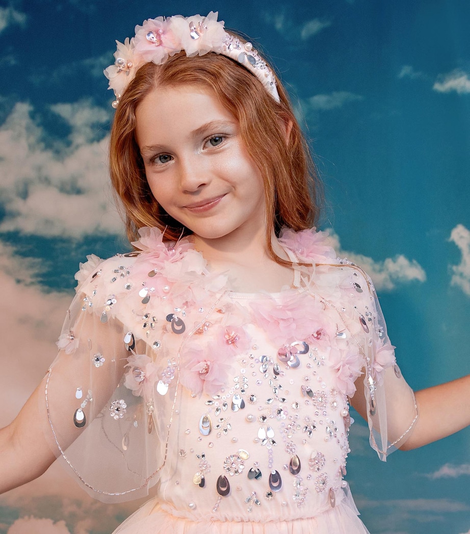 Embellished Zahra Headband PINK CLOUD Image 4