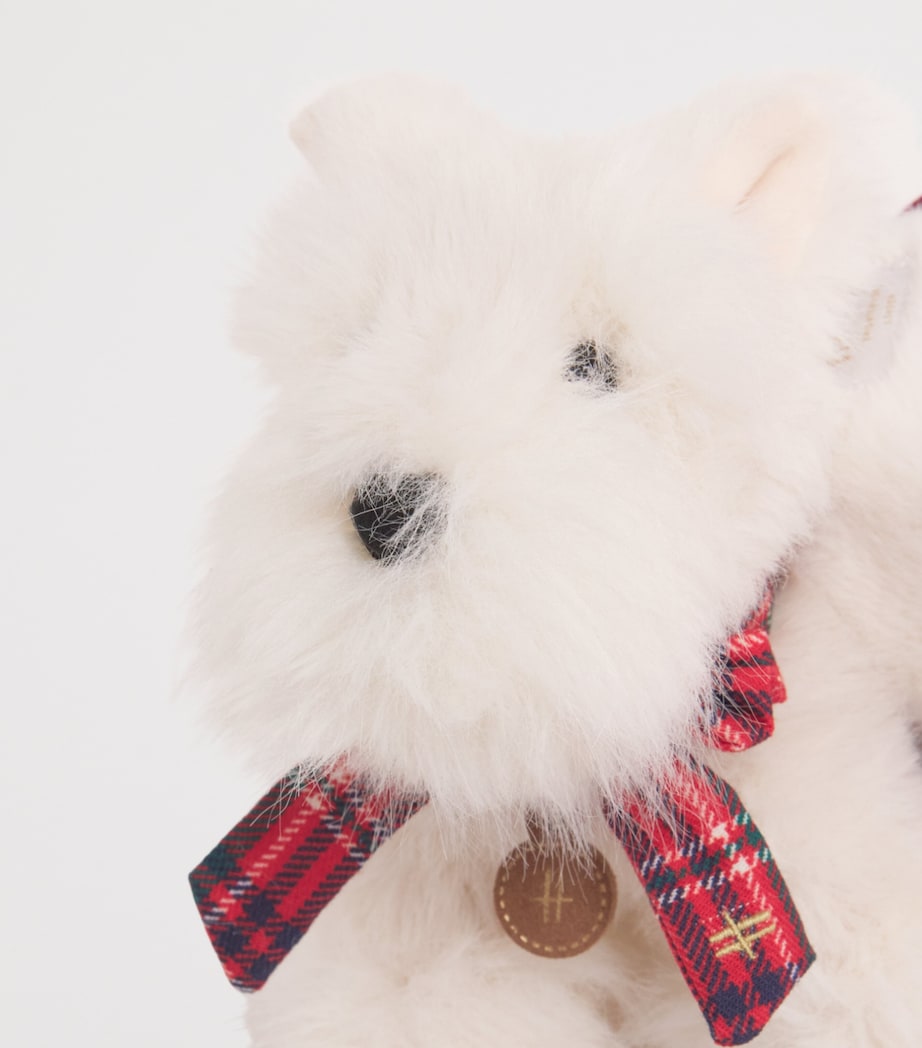 Harrods Westie in a Bag (19cm) Cream Image 3