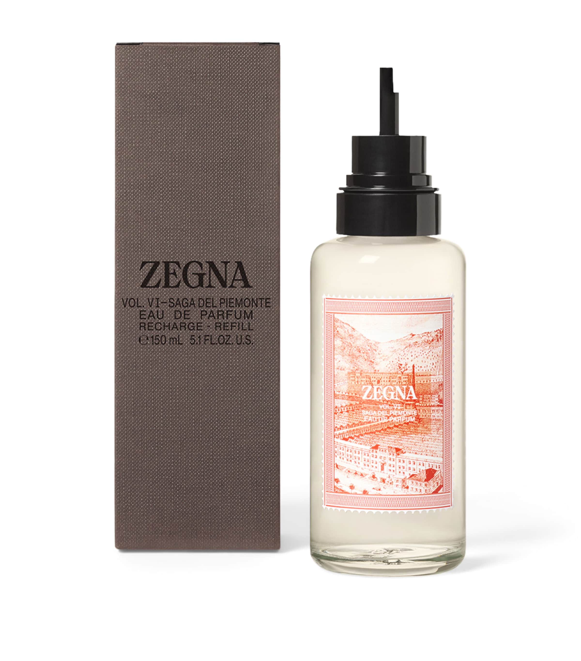 Zegna Saga del Piedmonte Eau de Parfum (150ml) – Refill Image 1