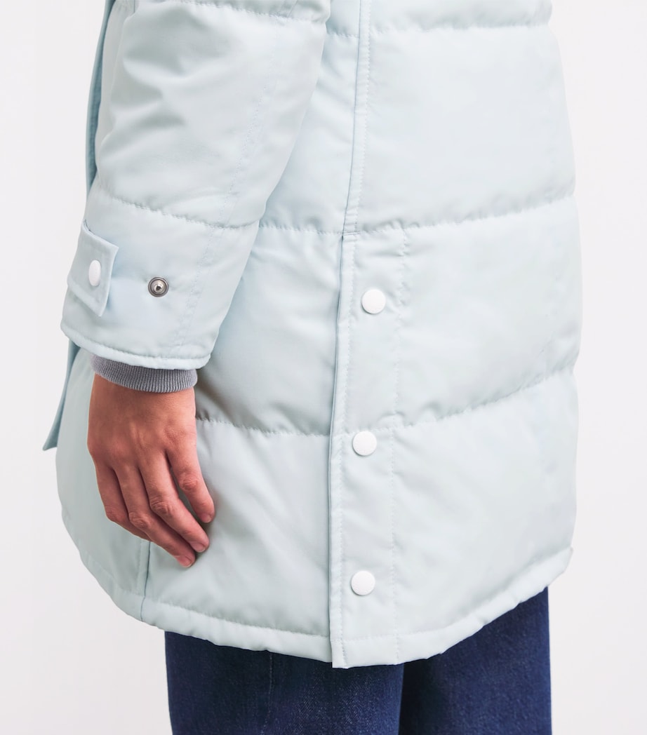Canada Goose Womens Down Water-Repellent Shelburne Parka Frost Image 7