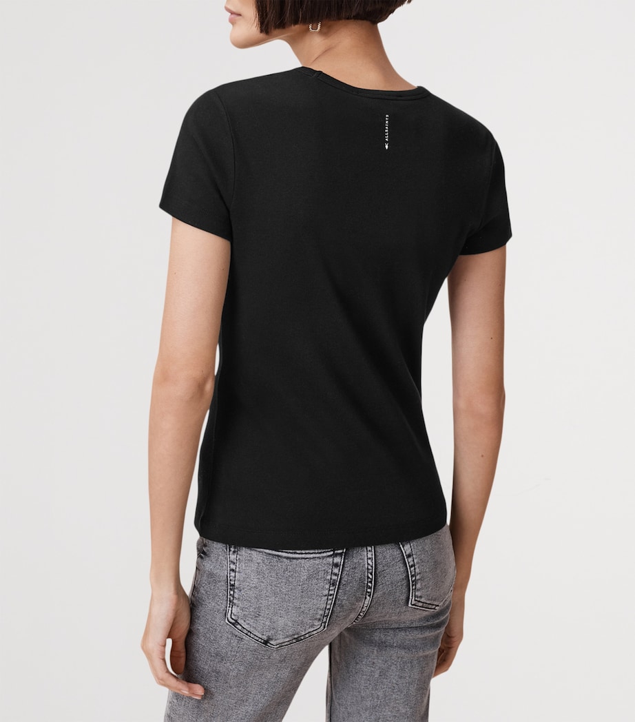 Organic Cotton Stevie T-Shirt BLACK Image 5