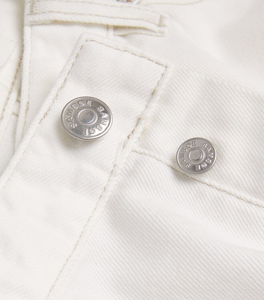 Saeddie Denim Shorts WHITE ROCK CLR002163 Image 5