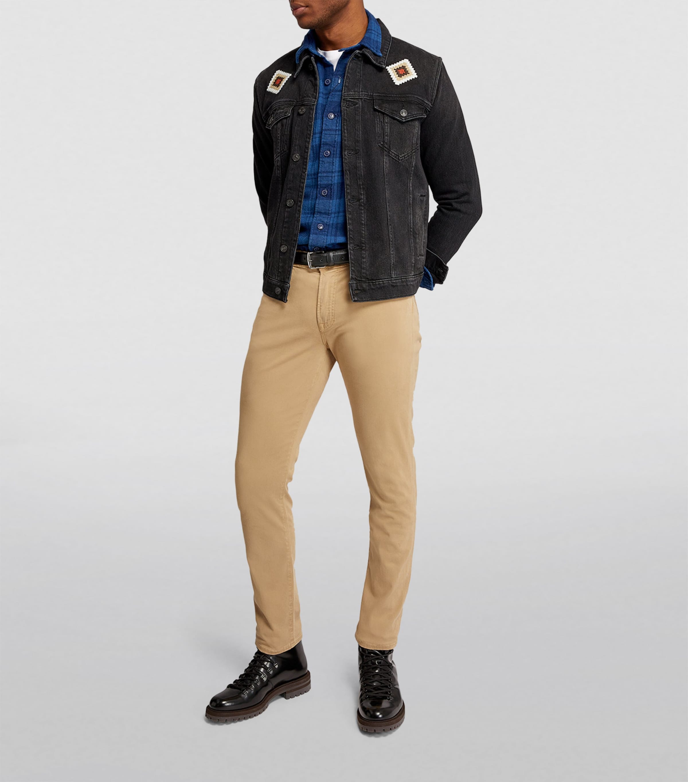 Leather Belt BLACK Image 5