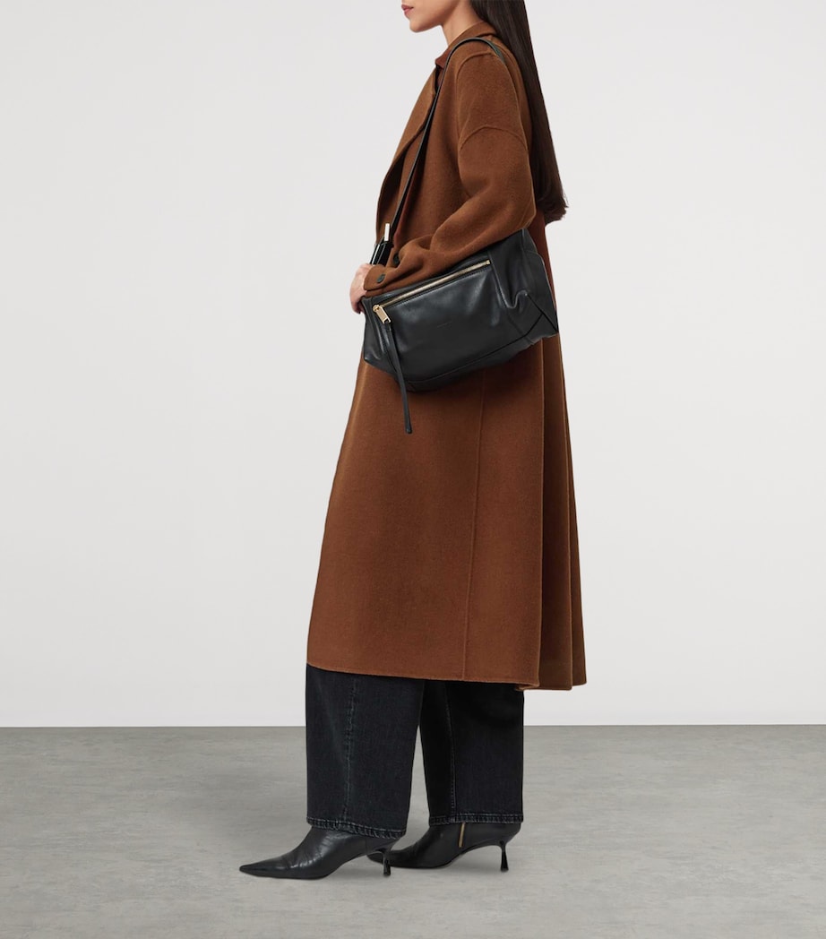 Wool-Blend Sellma Coat CINNAMON BROWN Image 6