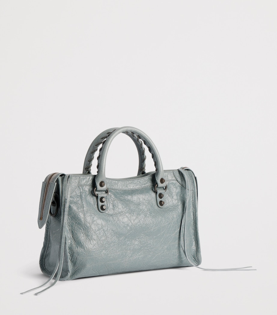 Balenciaga Small Lambskin Le City Top-Handle Bag Image 4