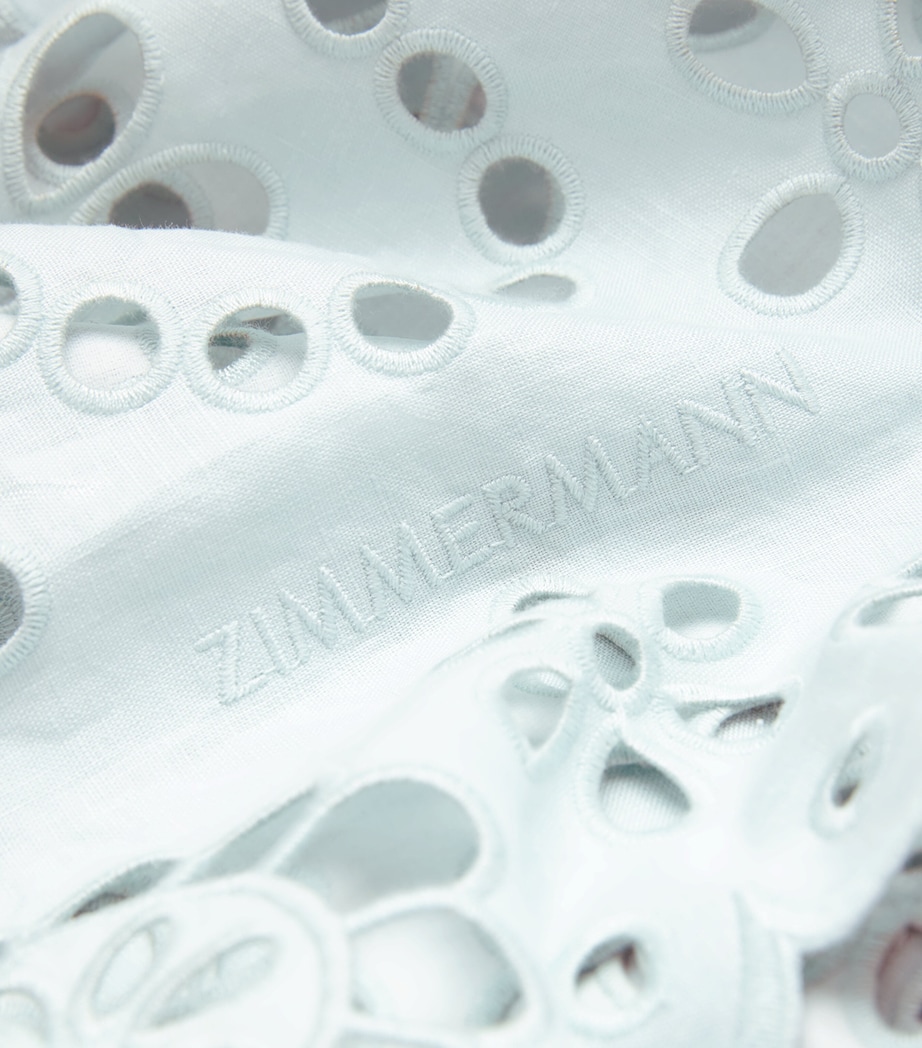 Linen Awaken Midi Skirt MINTMIT Image 6