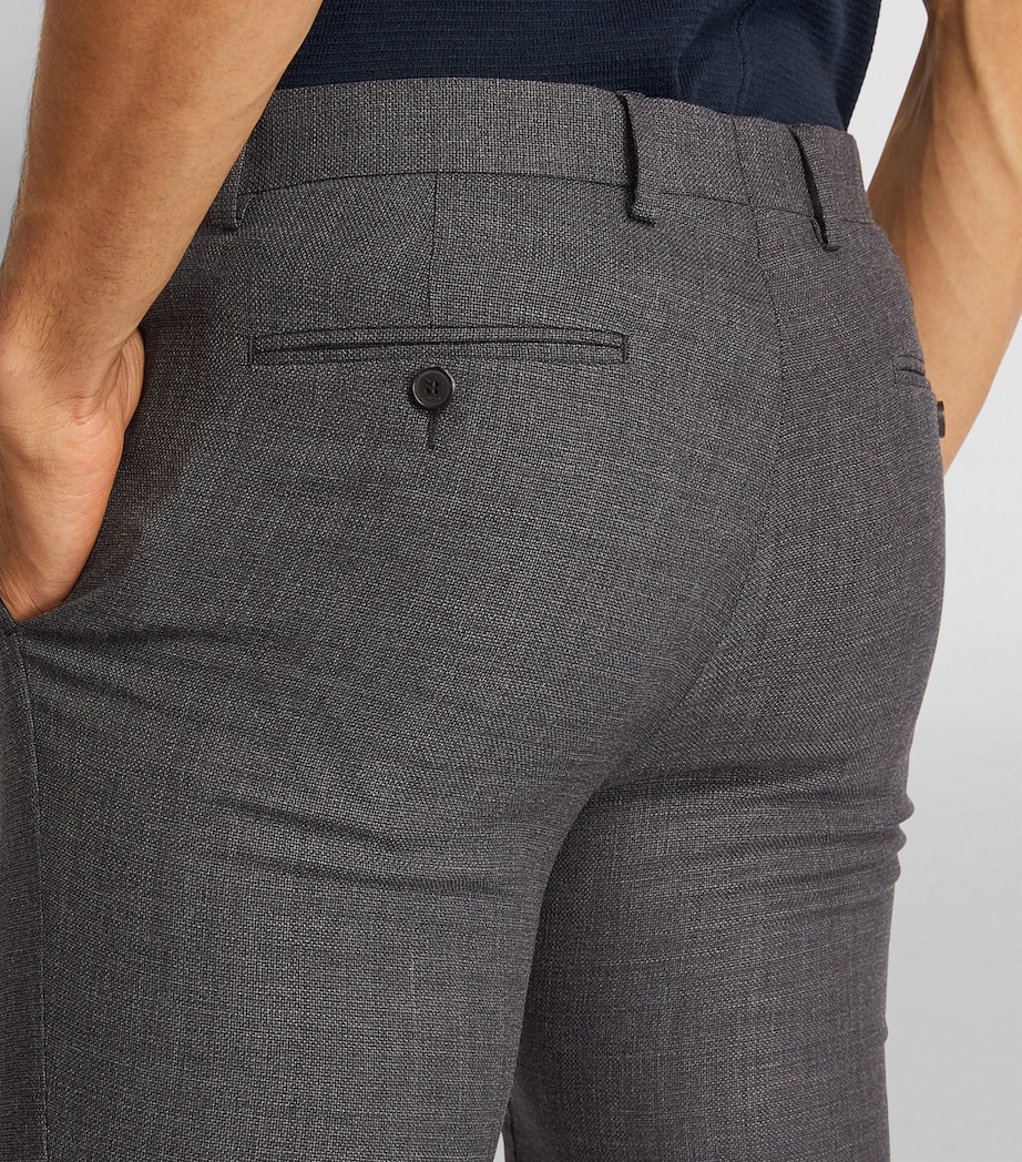 Wool-Rich Tailored Trousers WHITE Image 6