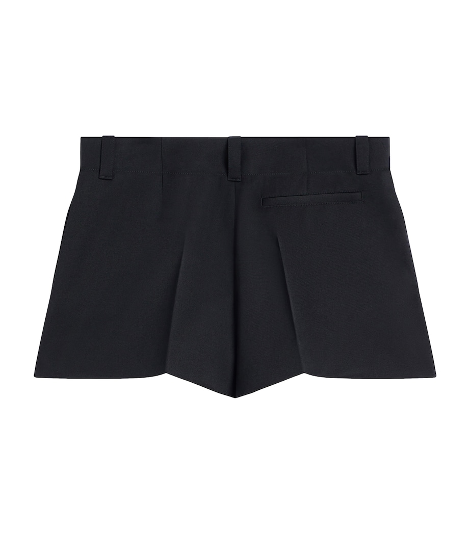 Givenchy Womens Wool Pinch Shorts Image 4
