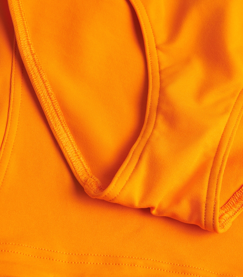 Square-Neck Aquarelle Swimsuit KUMQUAT 25E Image 4