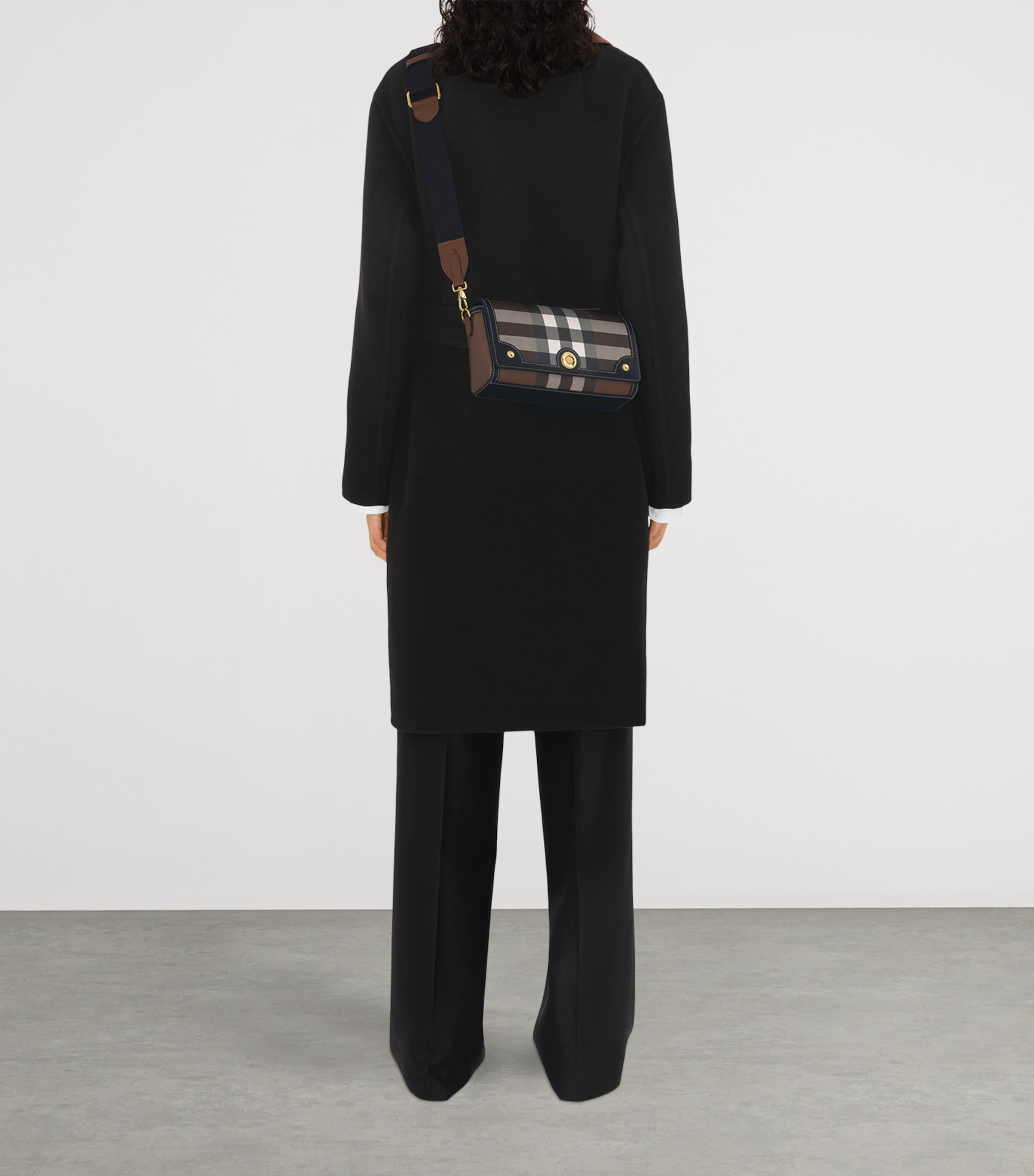 Check Top-Handle Bag DARK BIRCH BROWN Image 4