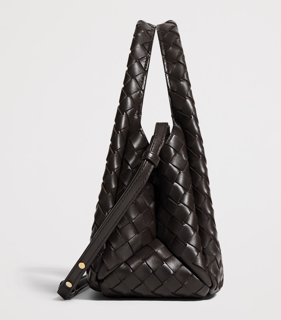 Bottega Veneta Baby Leather Campana Shoulder Bag Image 5