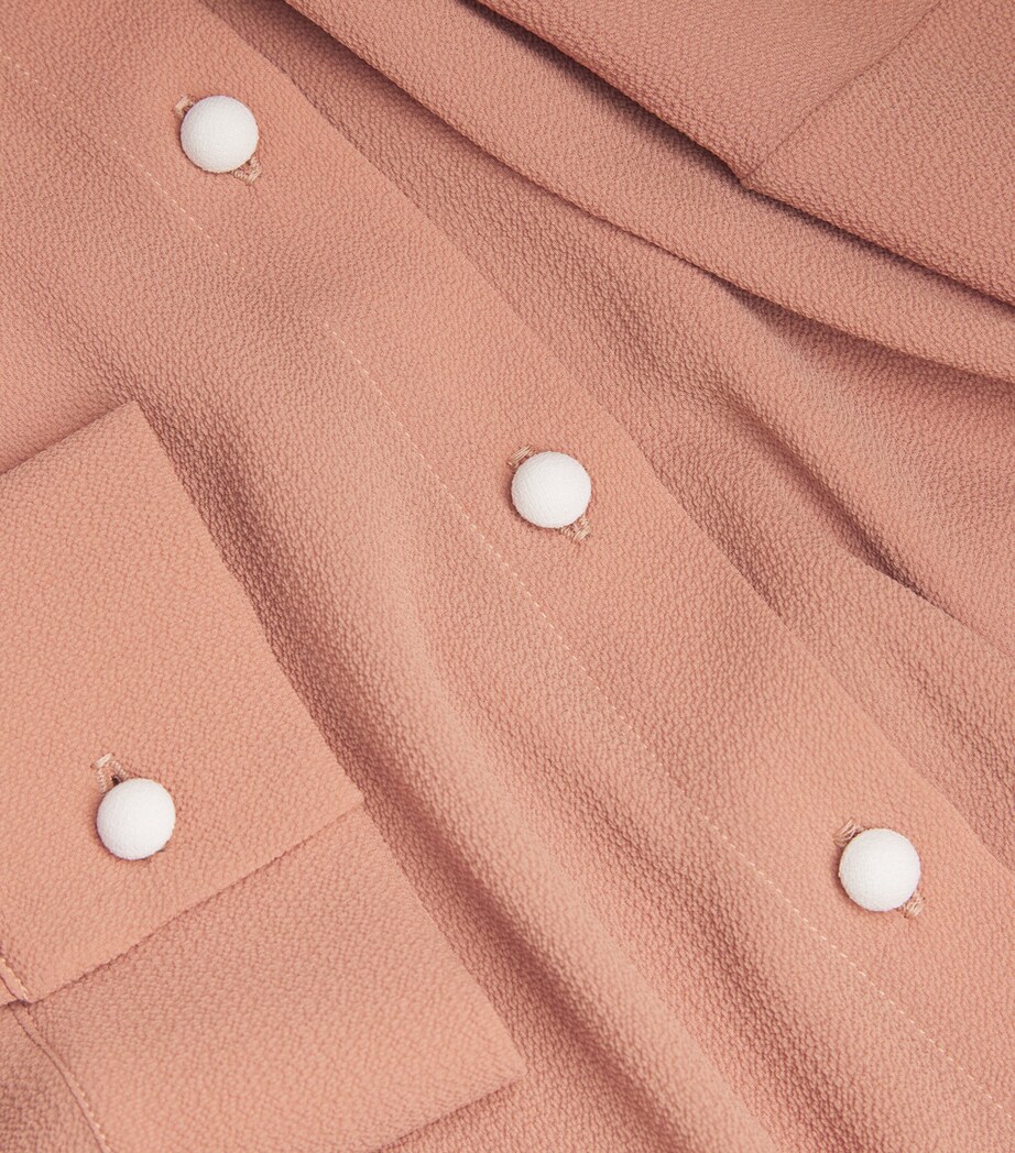 Edeline Lee Womens Georgette Jasmine Shirt Dus Image 5