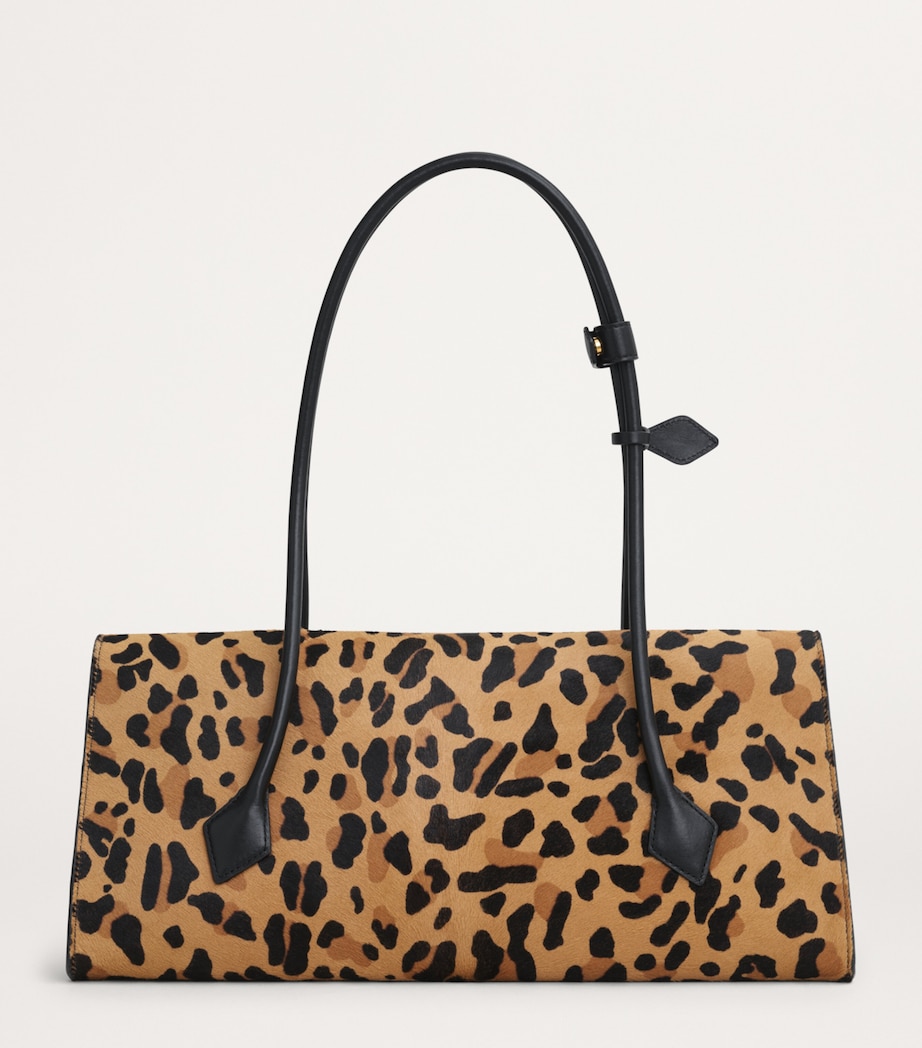 Haircalf Le Teckel Flap Shoulder Bag BRUN SEPIA Image 2