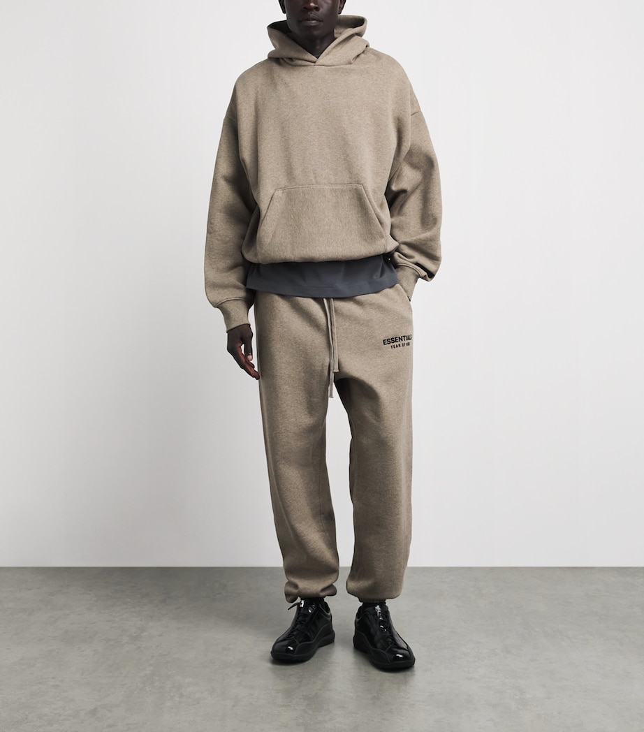 FEAR OF GOD ESSENTIALS Mens Classic Fit Hoodie Homestead Heather Image 2