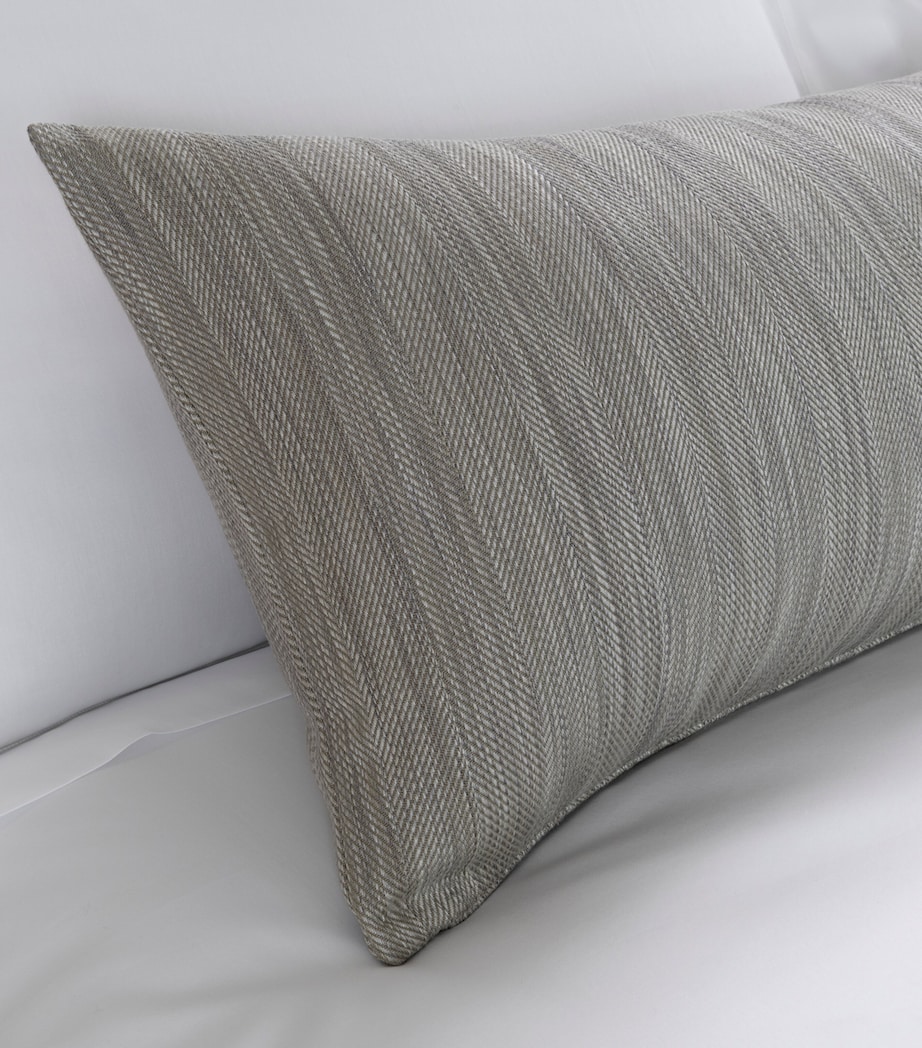 Frette Lounge Decorative Cushion Cover (40cm x 140cm) Warm Grey Image 2