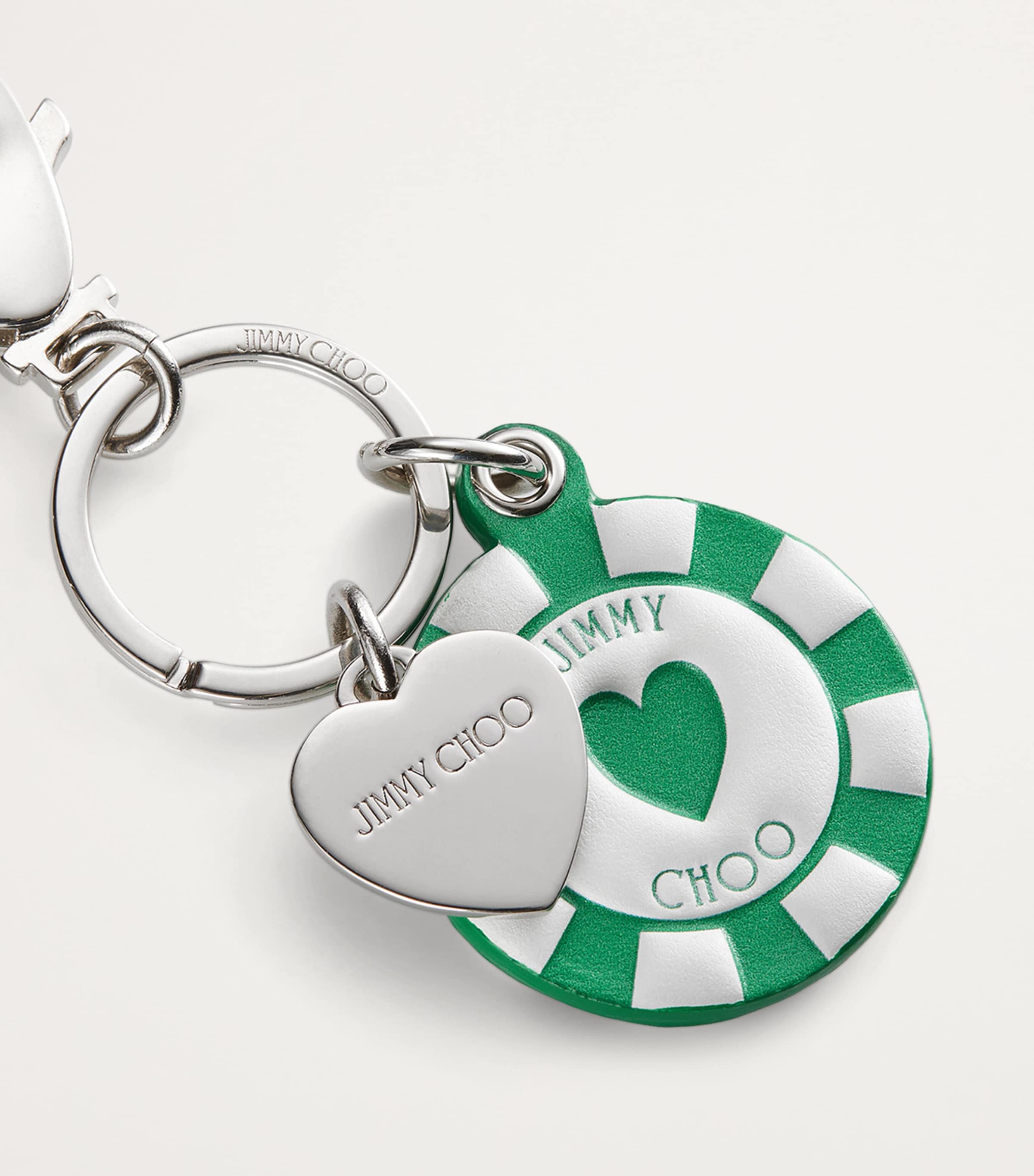 Chip Bag Charm GREEN/WHITE/SILVER Image 3