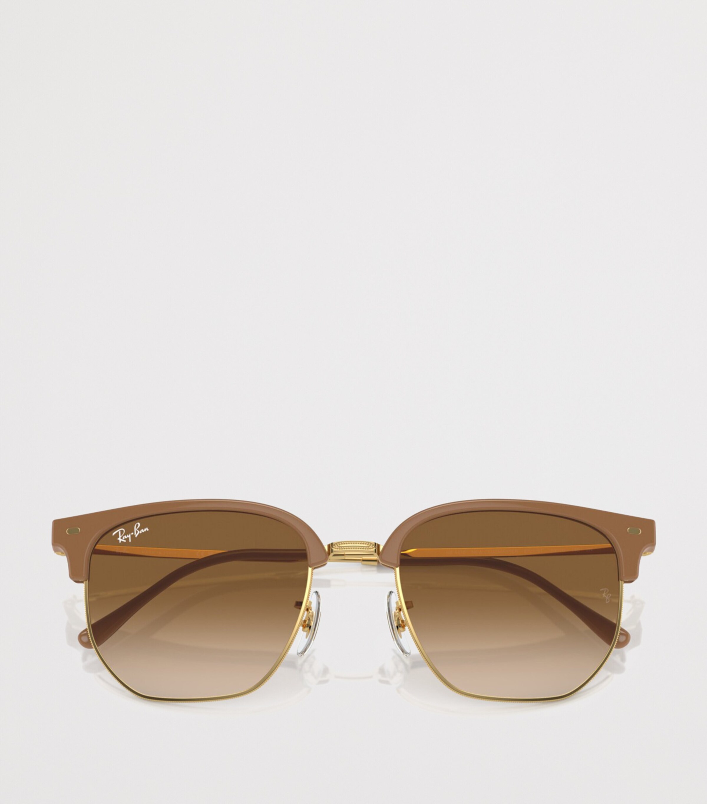 Ray-Ban New Clubmaster Sunglasses Beige Image 5