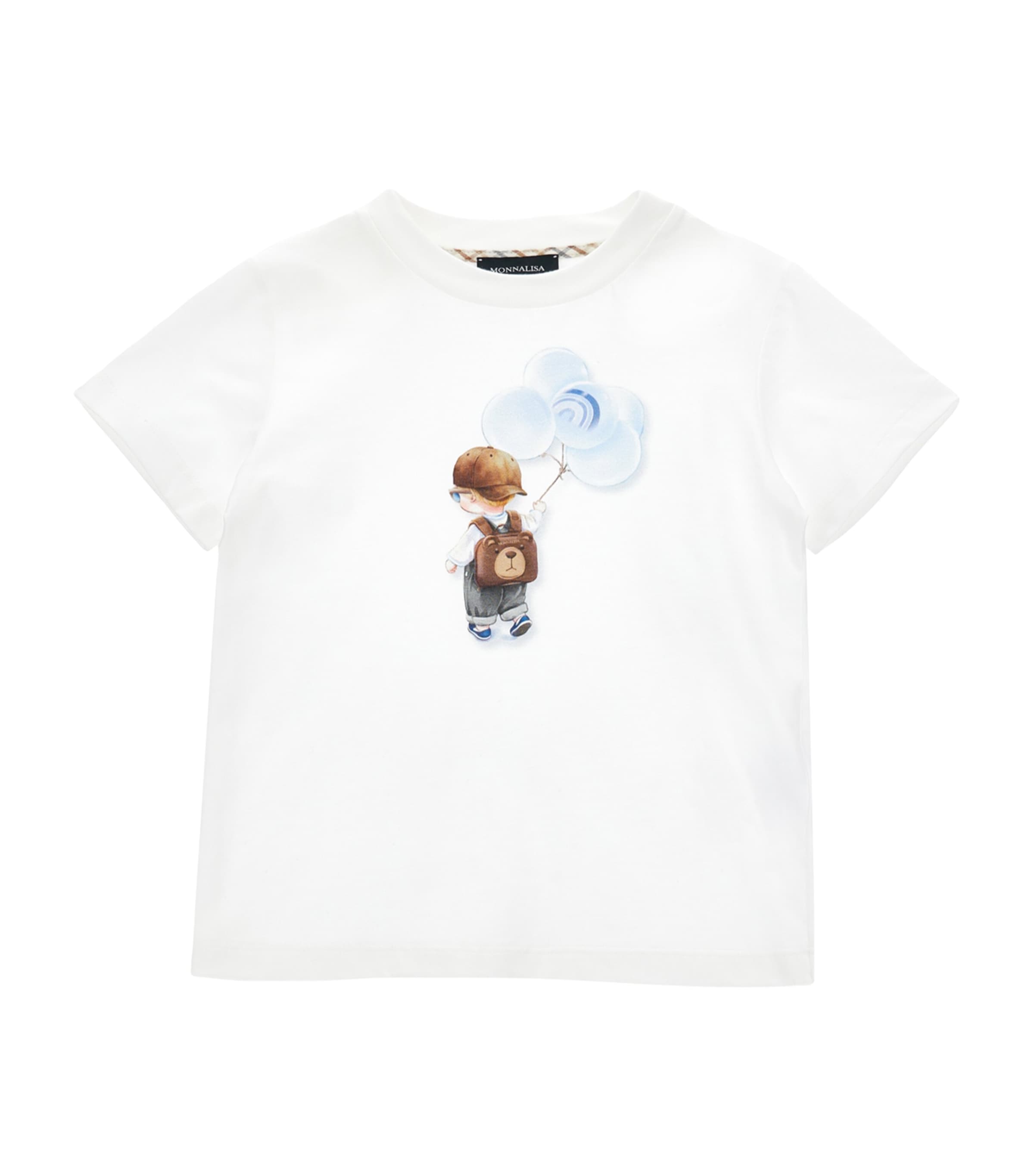 Cotton Printed T-Shirt (6-24 Months) PANNA Image 1