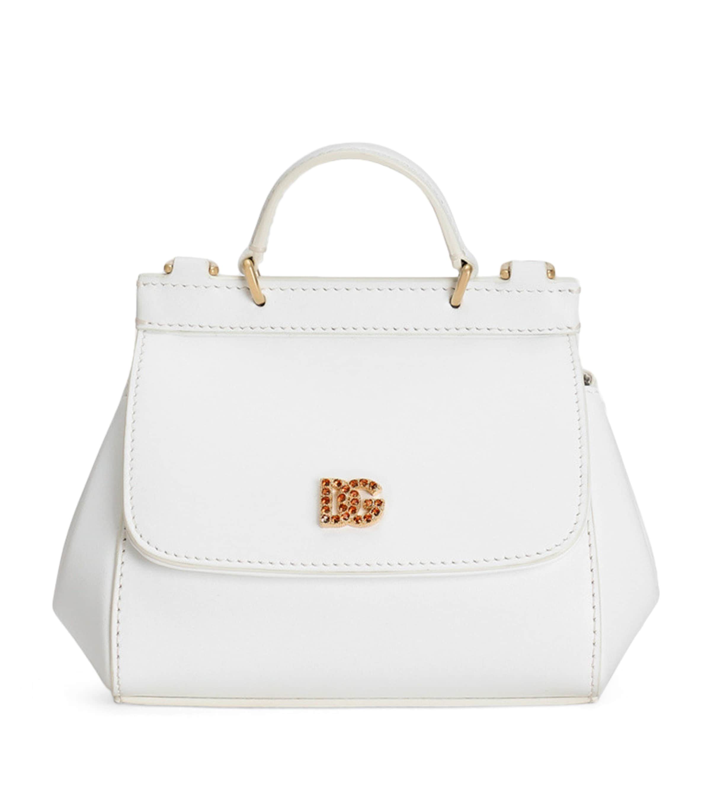 Dolce & Gabbana Mini Leather Sicily Shoulder Bag