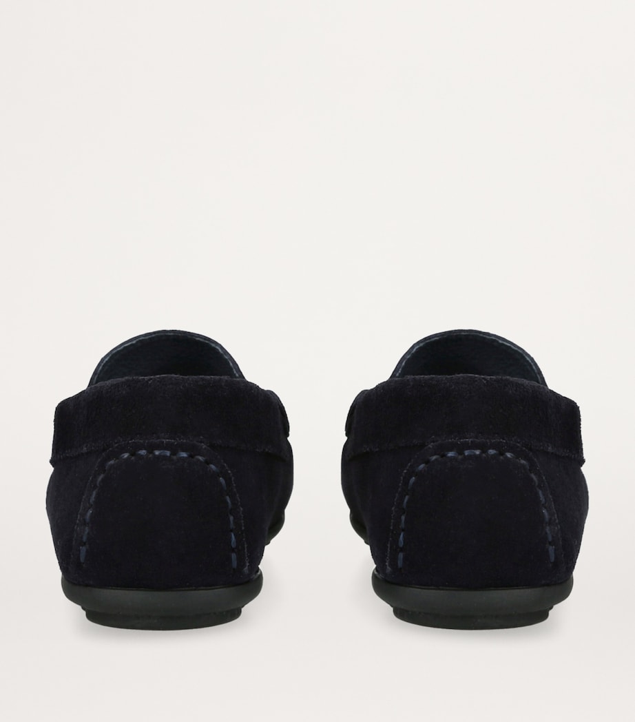 Suede Felix Loafers NAVY Image 2