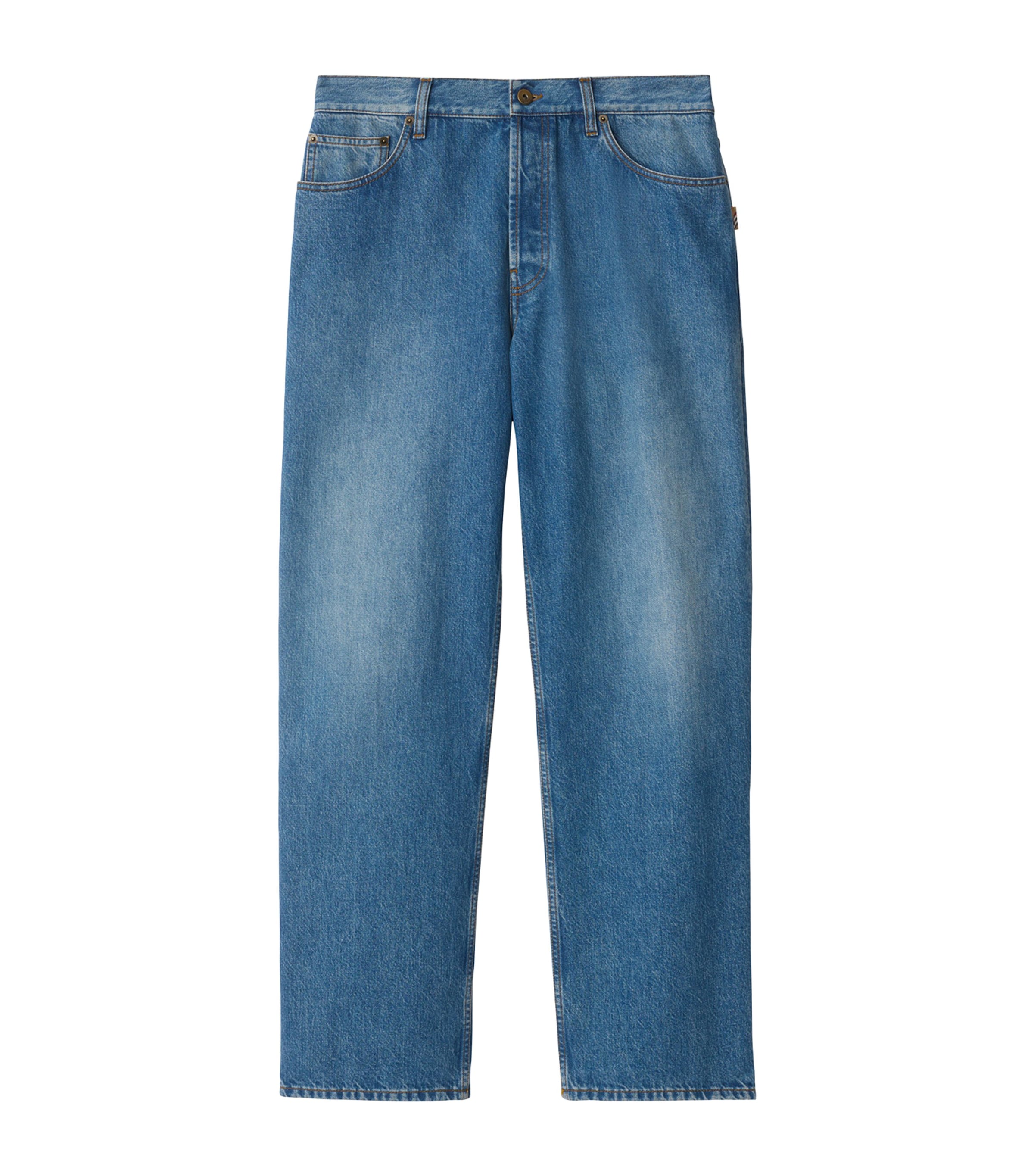 Burberry Relaxed-fit Jeans In Blue