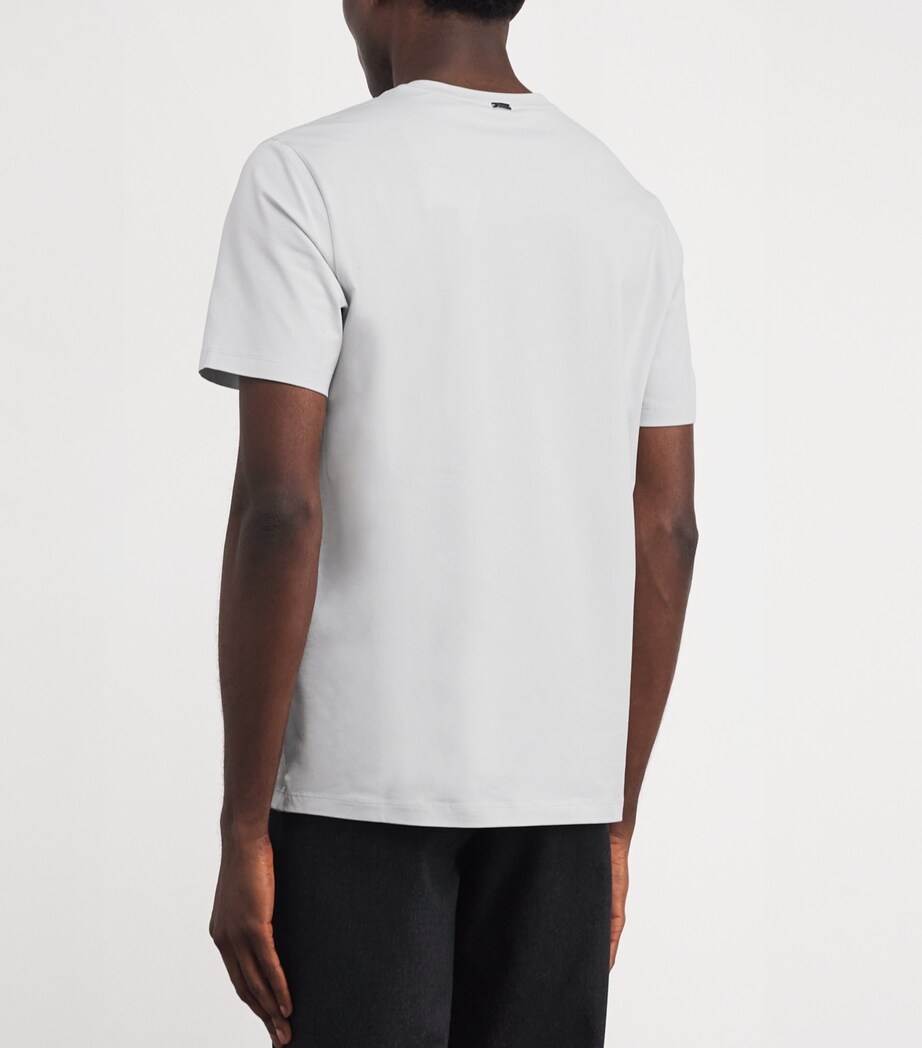 Stretch-Cotton T-Shirt GRAY 9403 Image 4