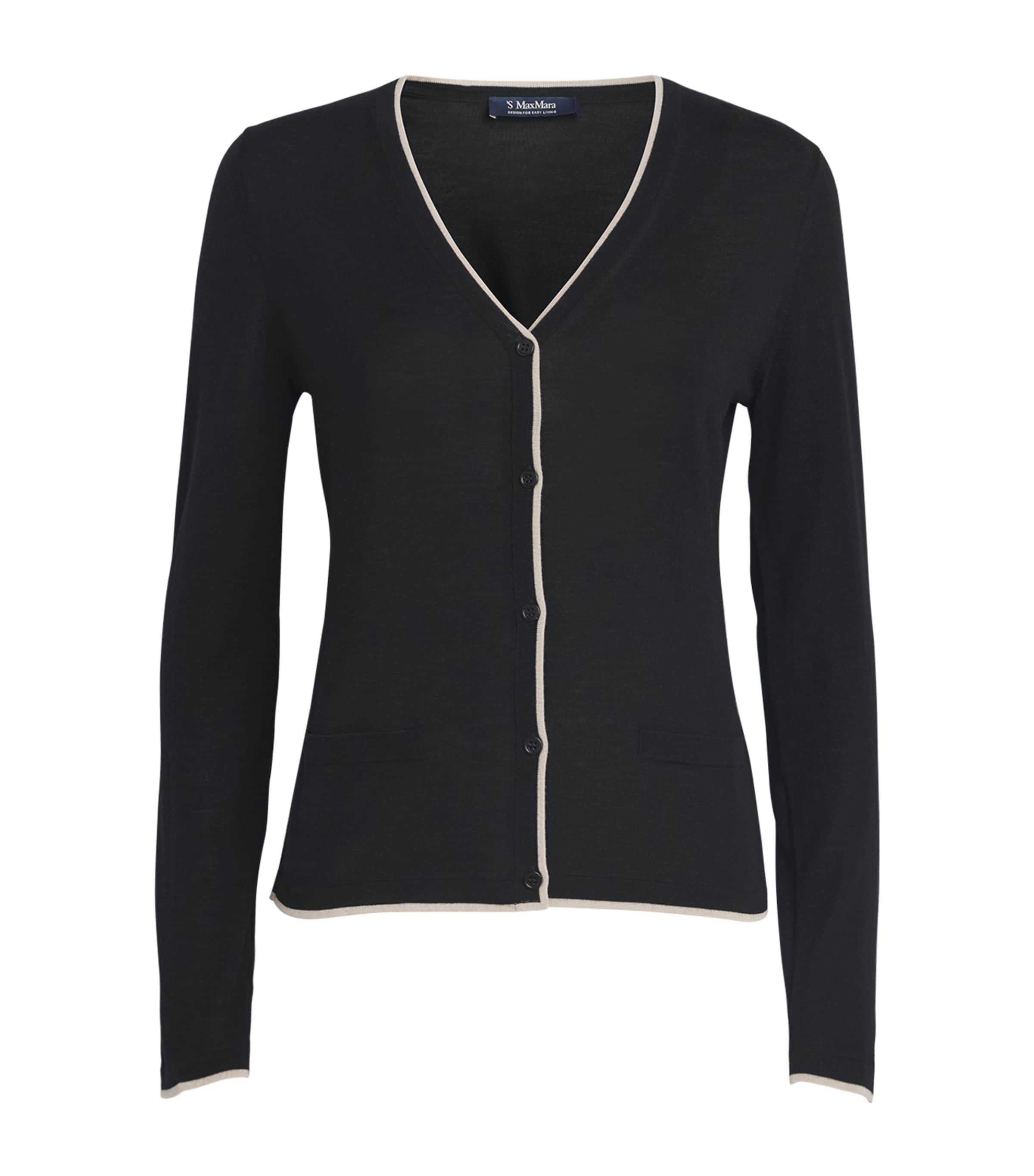 Max Mara Kenya Sweaters And Cardigans Black In Black