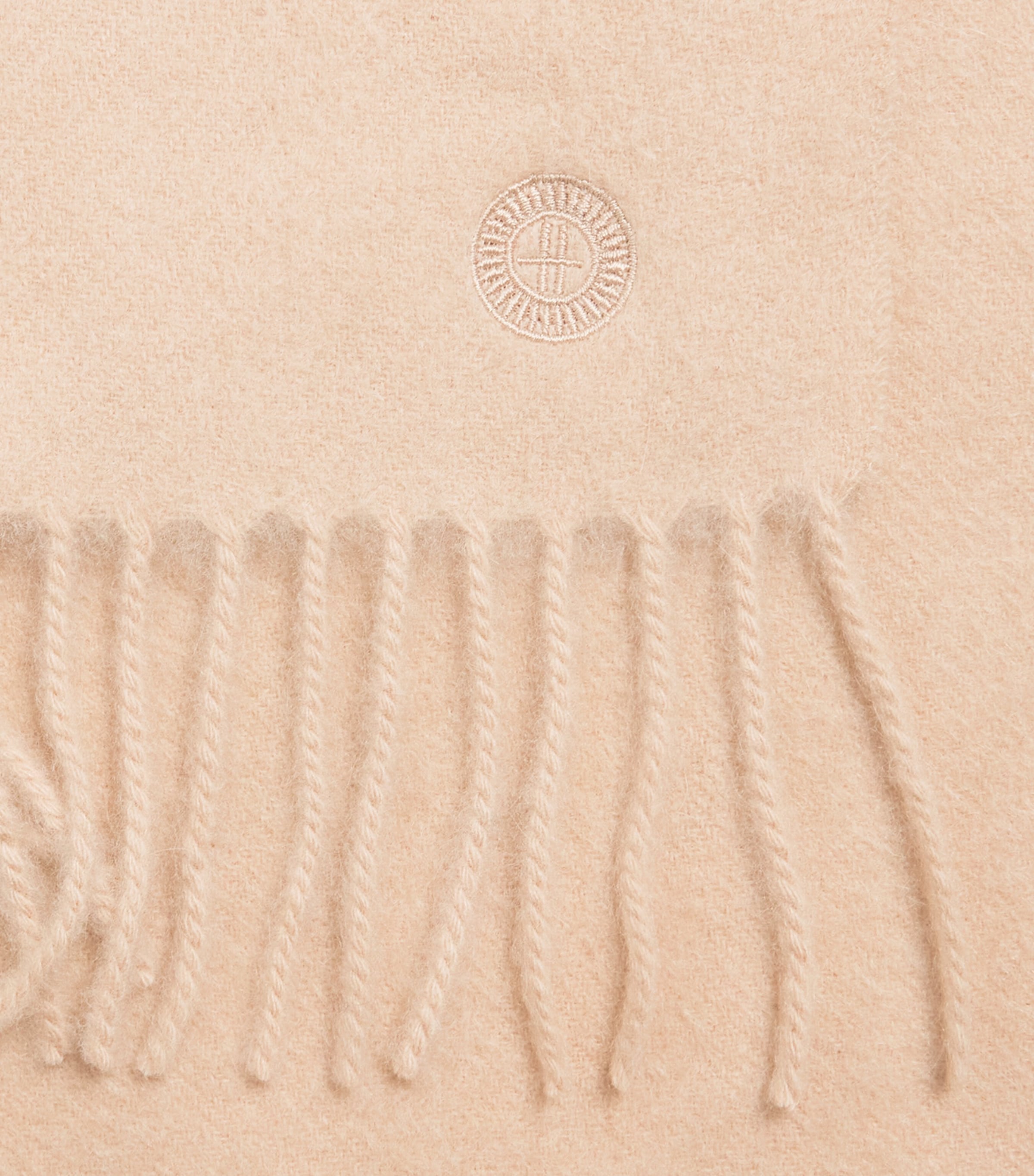 Cashmere Woven Scarf CAMEL Image 5