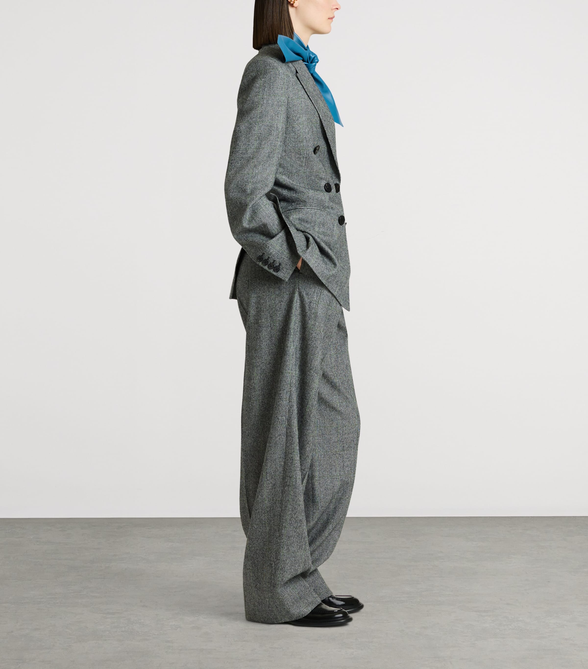 Givenchy Womens Wool Double-Breasted Blazer Image 4
