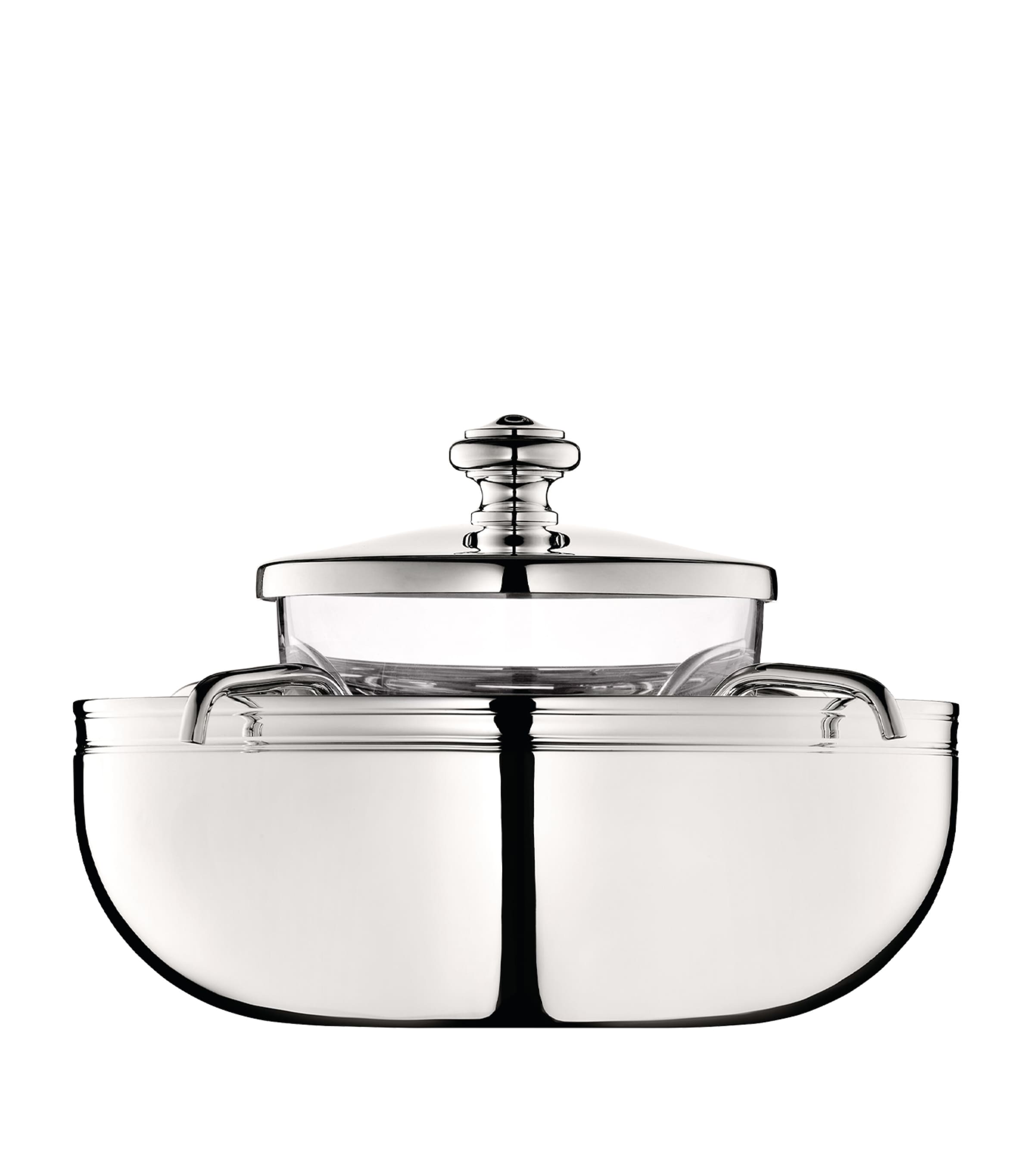 Christofle Silver-plated Albi Two-piece Caviar Set In Silver