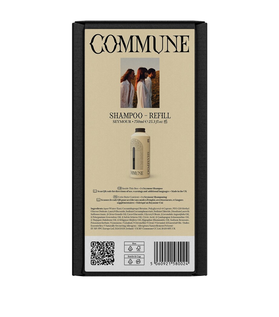 Seymour Shampoo (750ml) - Refill NO COLOUR Image 3