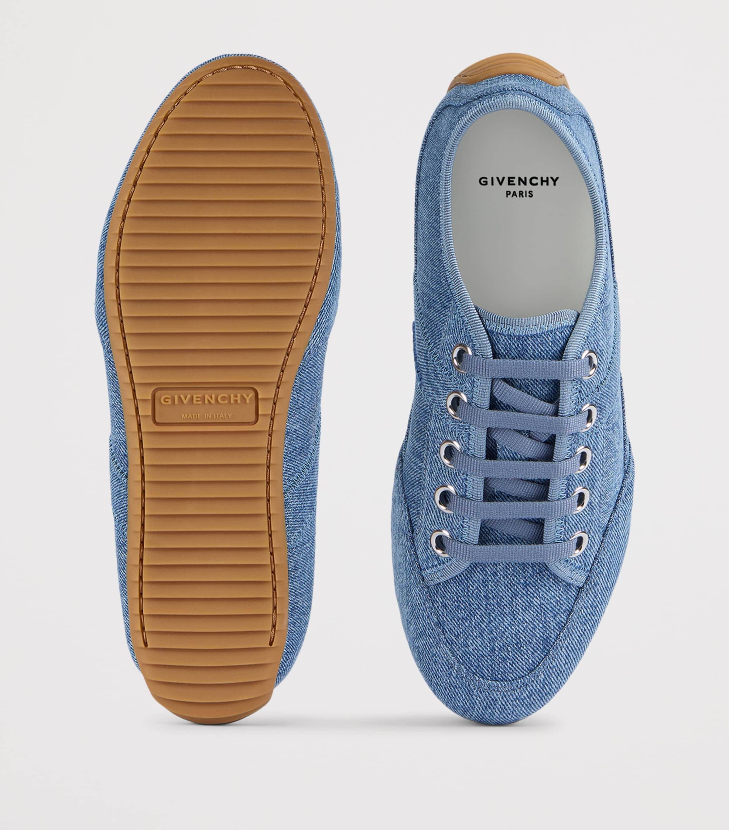 Denim Low-Top Sneakers DENIM BLUE Image 4