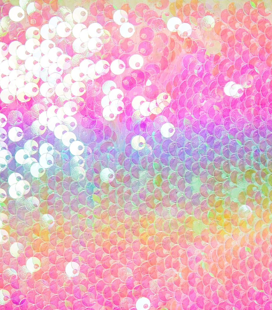 Billieblush Sequin Rainbow Swimsuit (4-12 Years) Multi Image 3