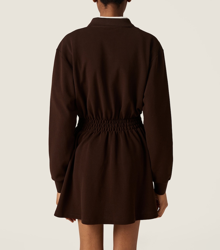Cotton Piqué Mini Dress F0324 Image 5