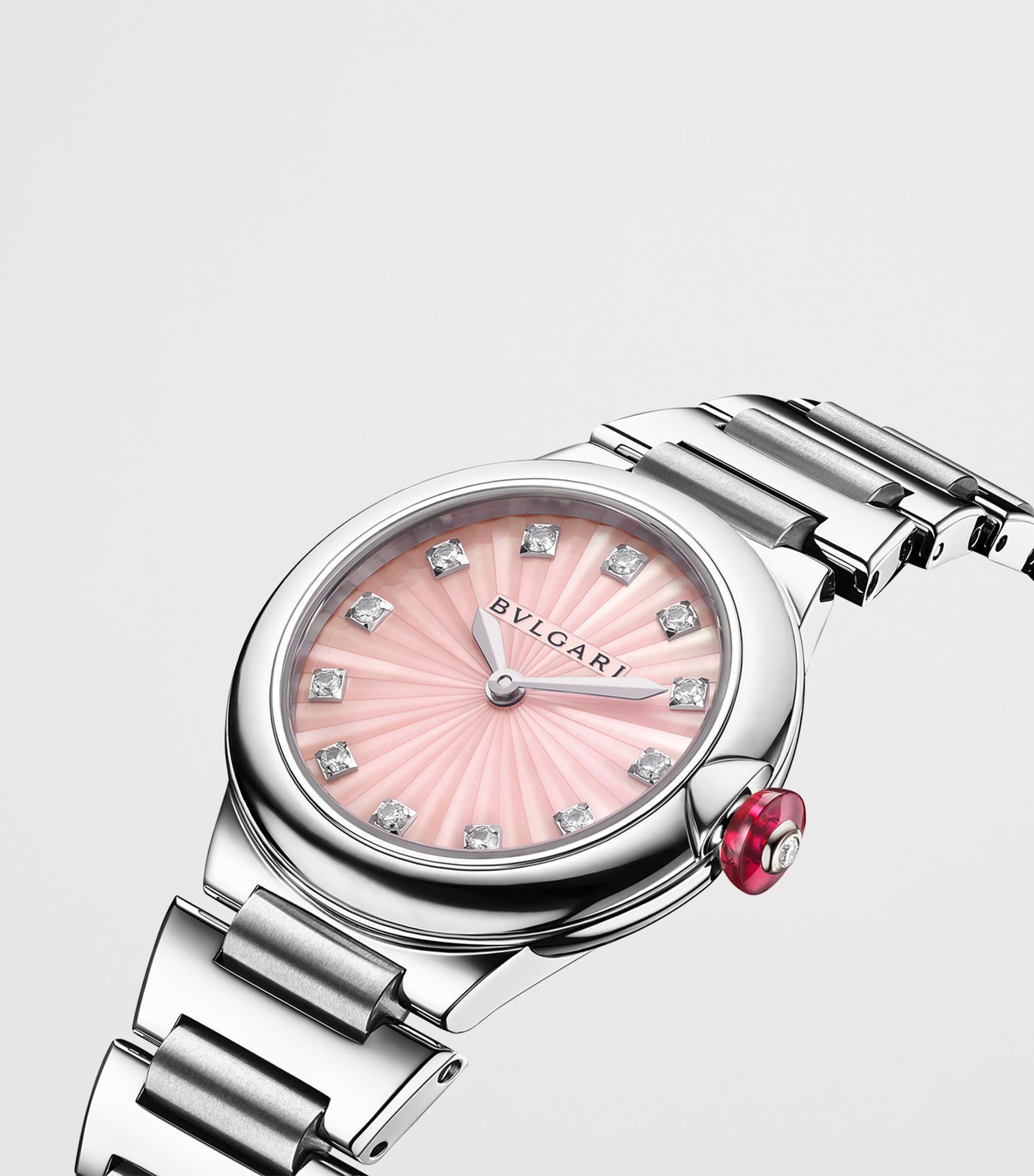 Stainless Steel Lvcea Watch 28mm SILVER Image 2