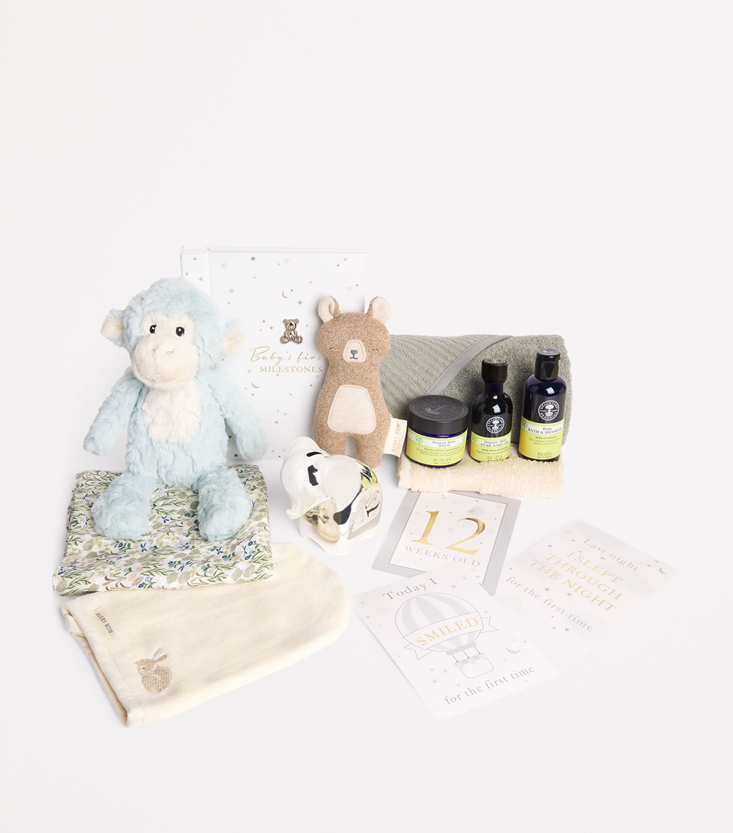 Cheeky Monkey New Baby Hamper CHEEKY MONKEY OLIVE Image 2