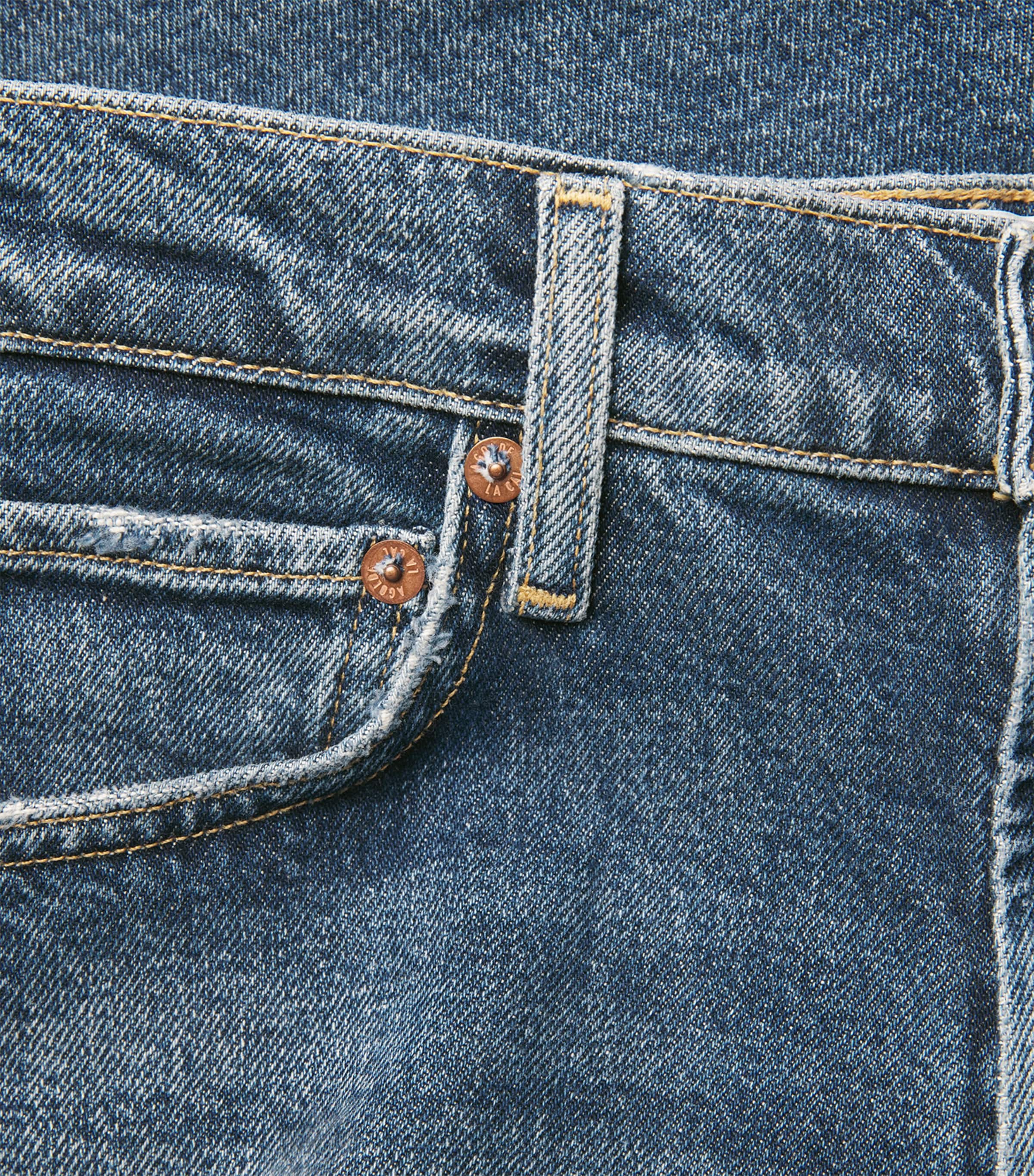 Harper Mid-Rise Straight Jeans ENR Image 5