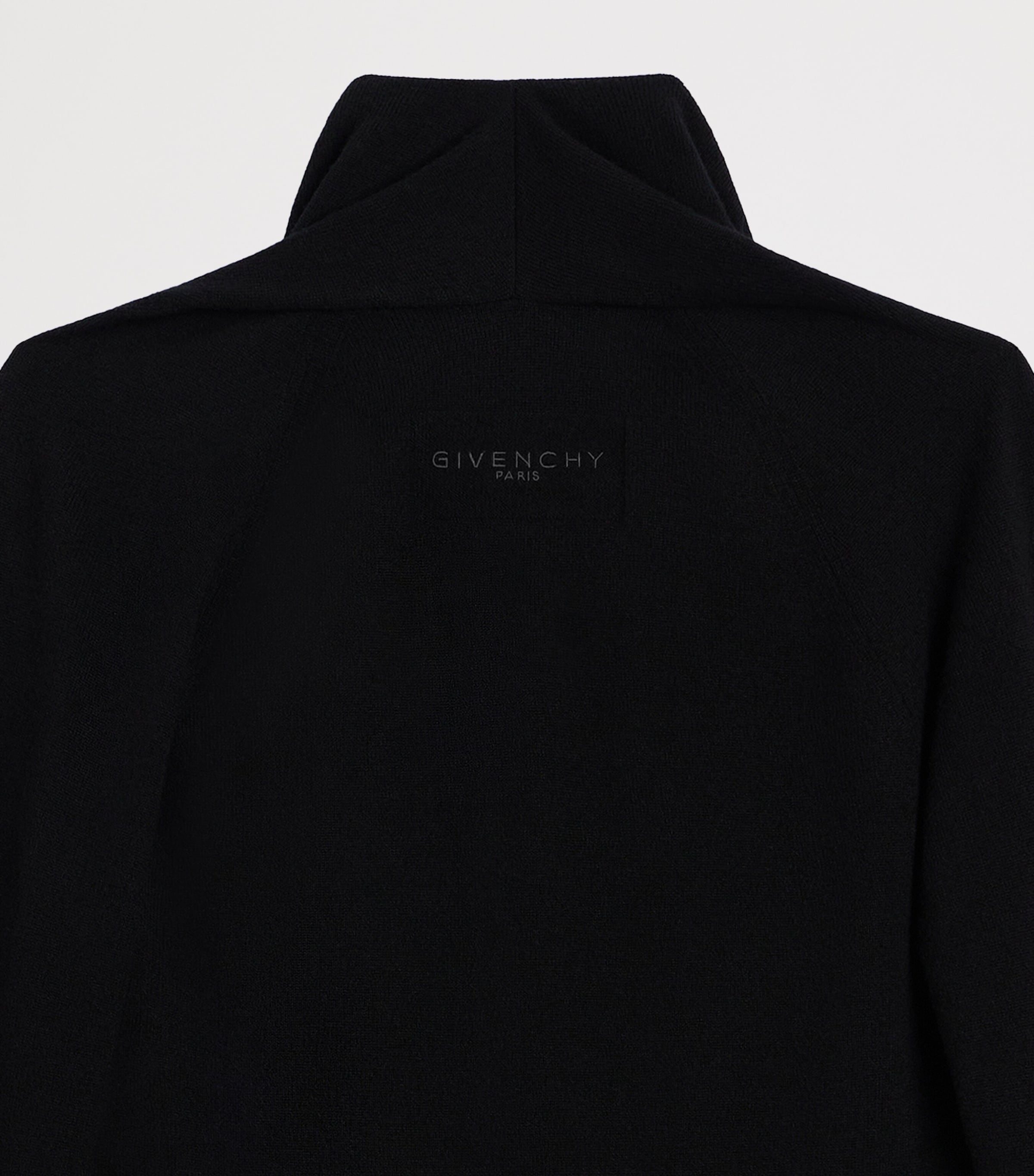 Givenchy Womens Wool Draped Sweater Image 8