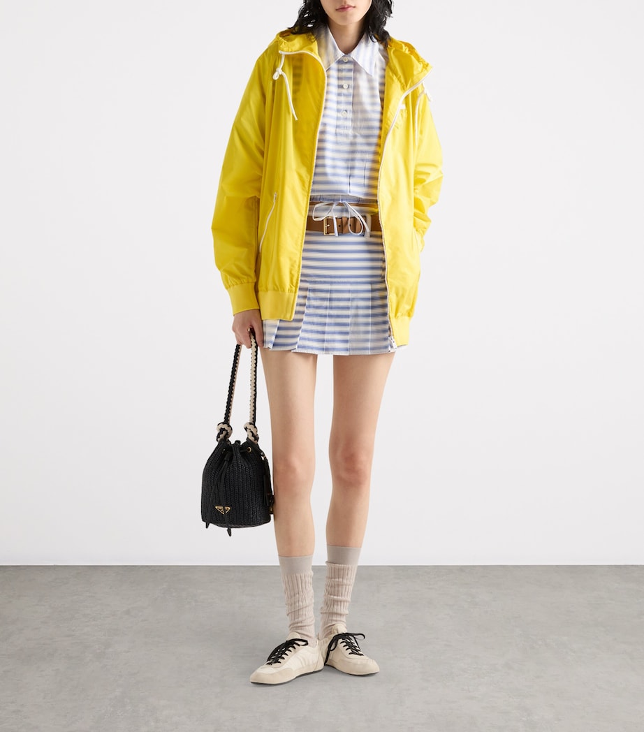 Cotton Cropped Polo Shirt F0237 Image 2