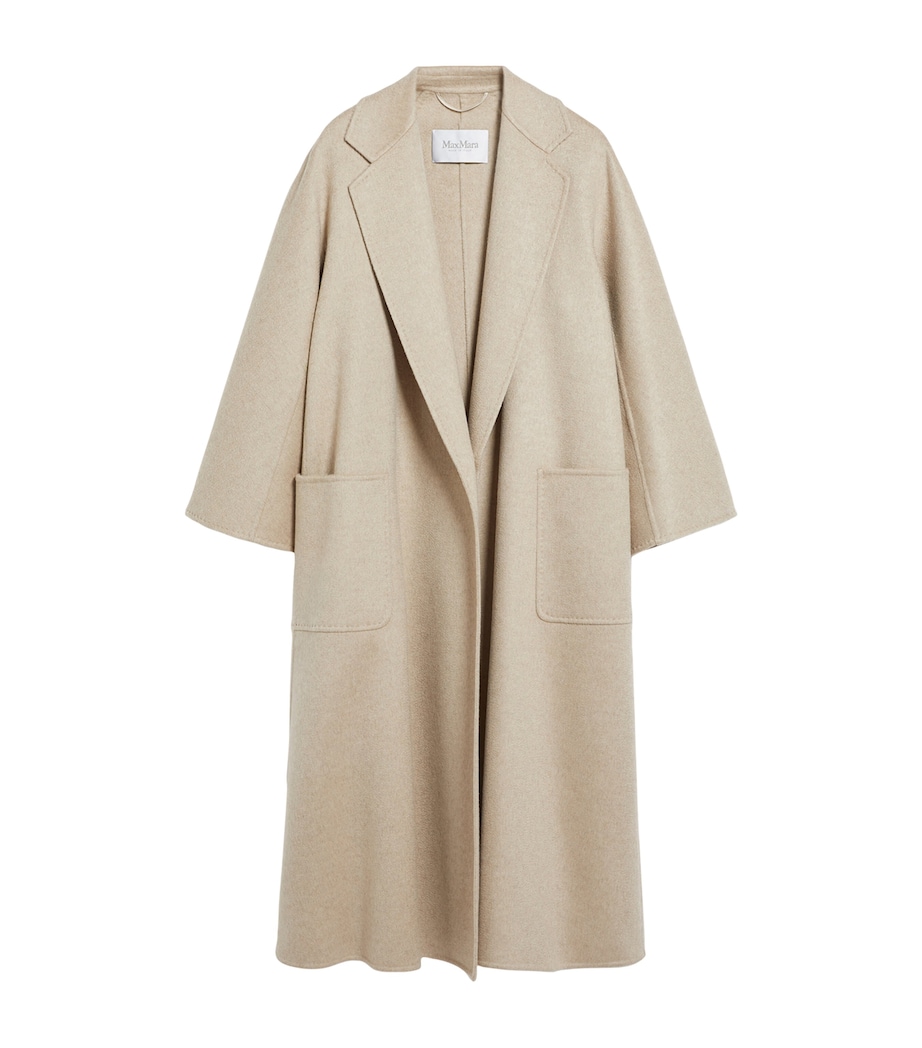 Max Mara Womens Cashmere Ludmilla Coat Sand Image 1