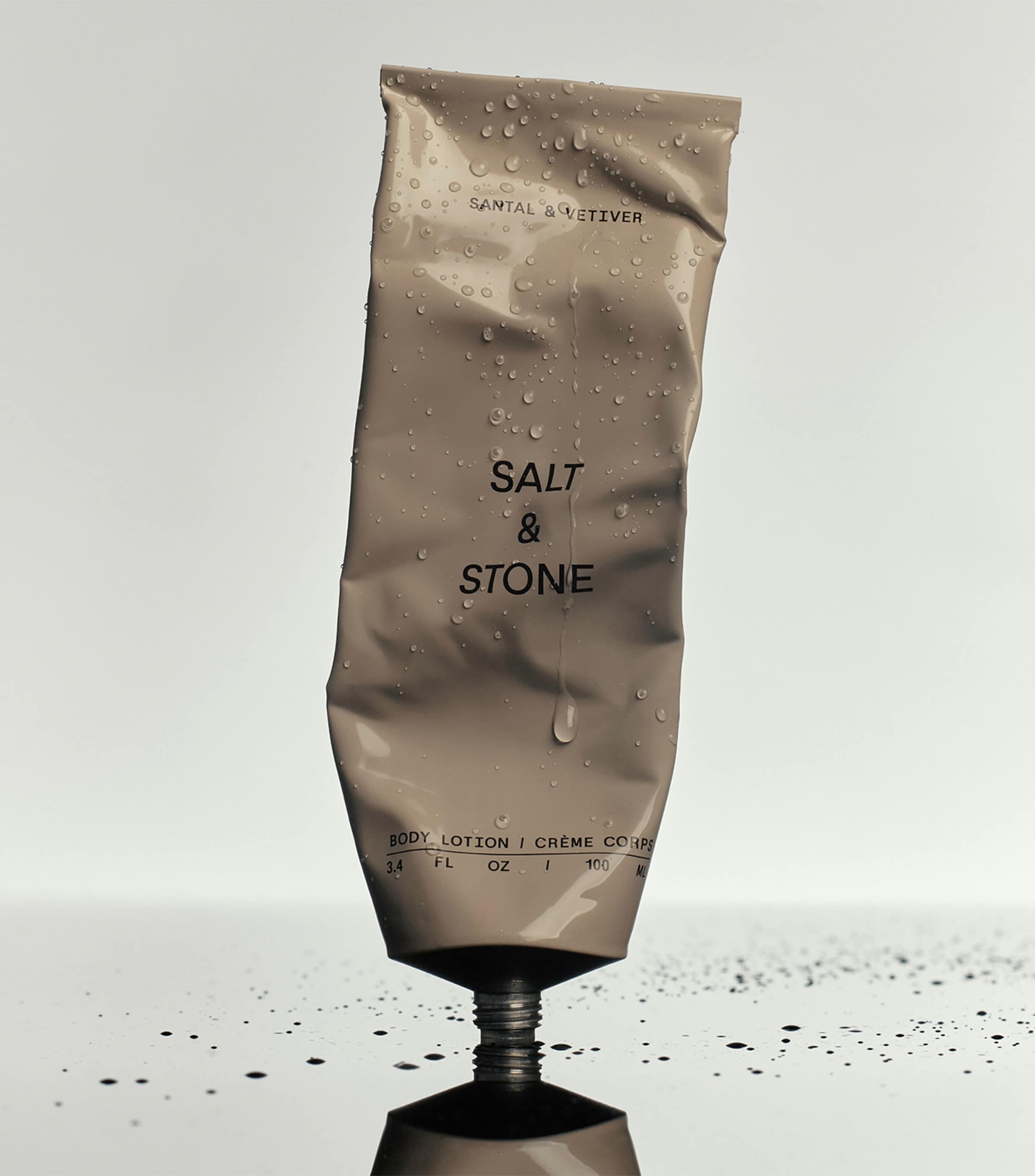 Salt & Stone Santal & Vetiver Body Wash and Lotion Duo (550ml