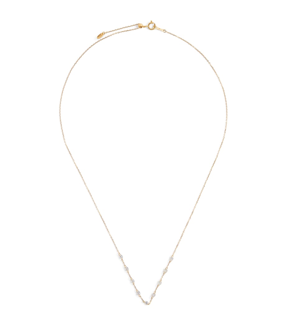 Yellow Gold and Diamond 9-Stone Danaé Necklace YELLOW GOLD Image 1