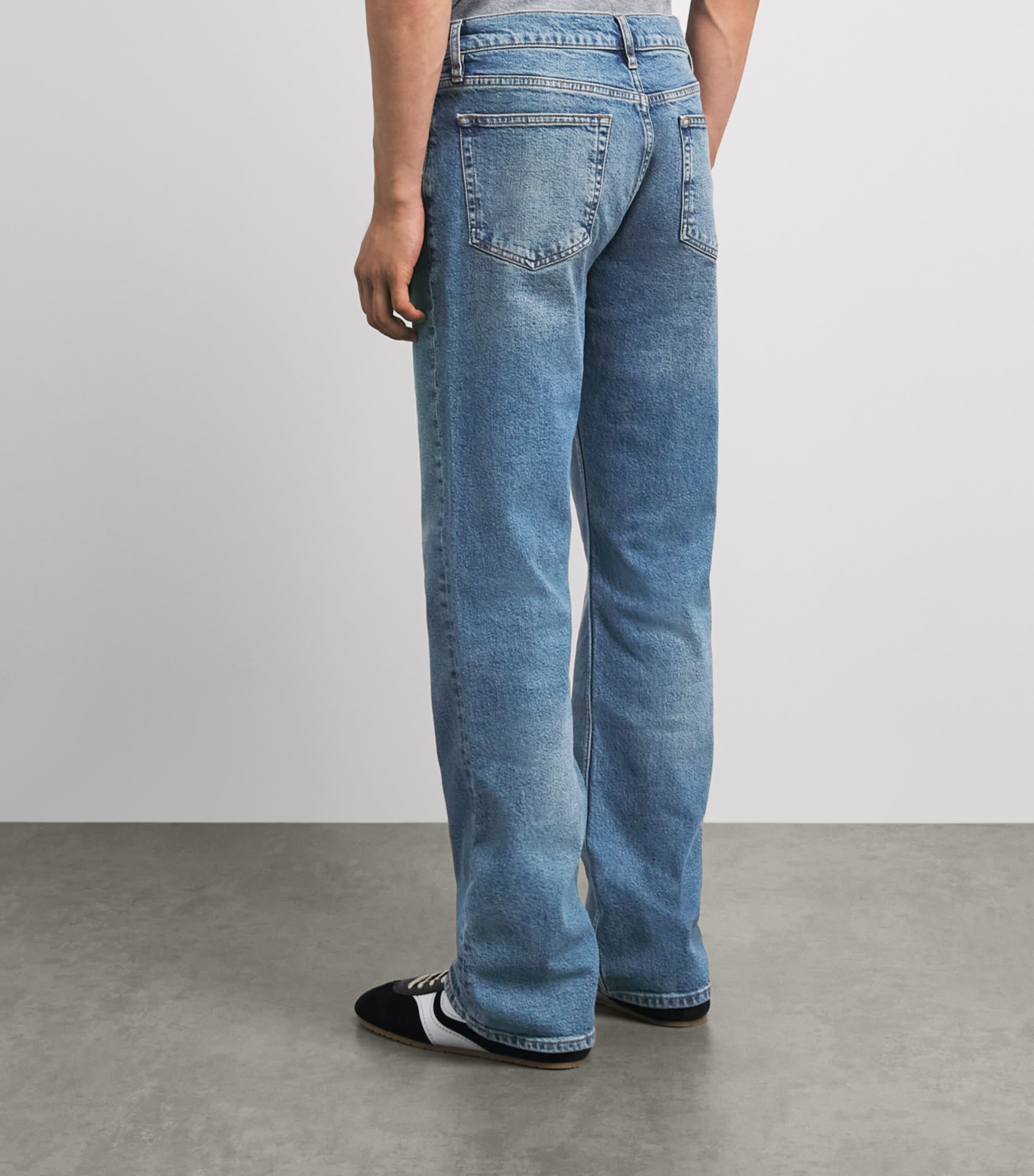 FRAME Mens Bootcut Jeans Western Image 5
