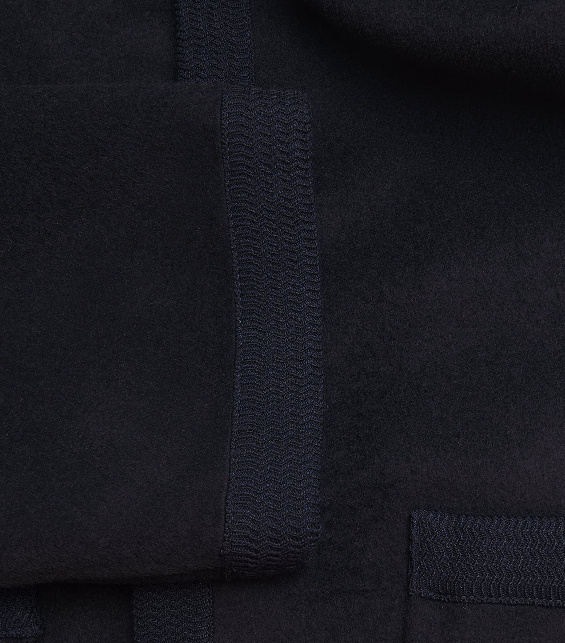 Wool-Blend Double-Faced Jacket NAVY Image 5