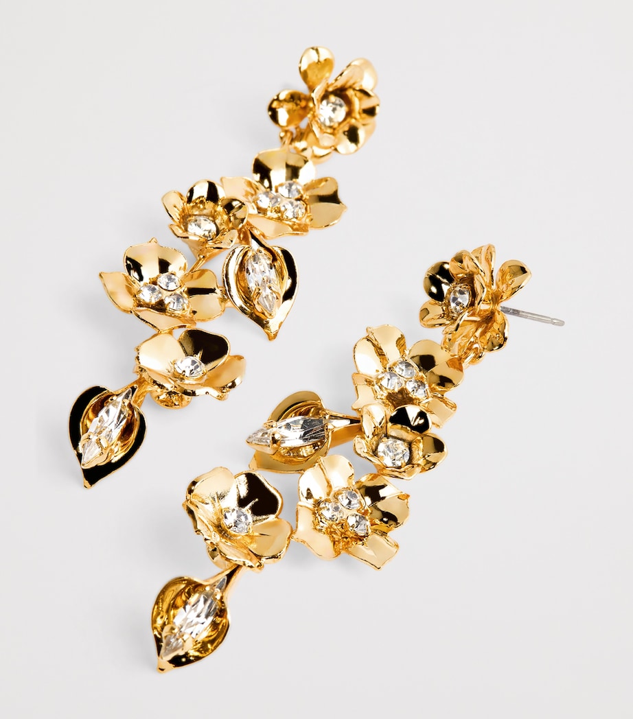 Gold-Plated Crystal Vanora Earrings  CRYSTAL GOLD Image 5