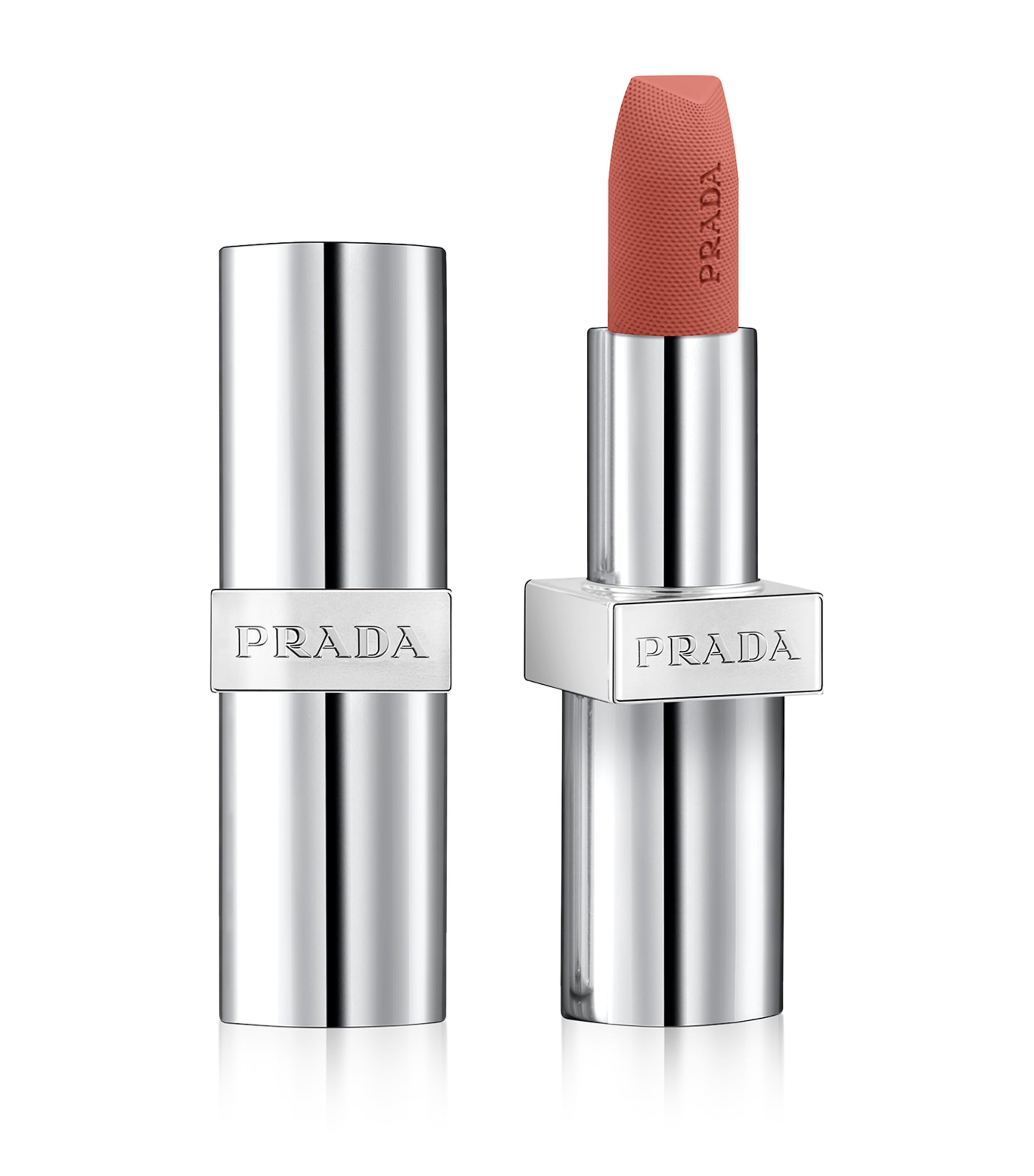 Prada Beauty Prada Monochrome Soft Matte Lipstick In Red